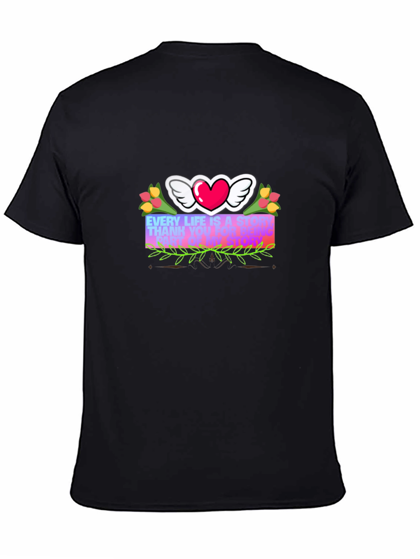 Heart with Wings Graphic Tee