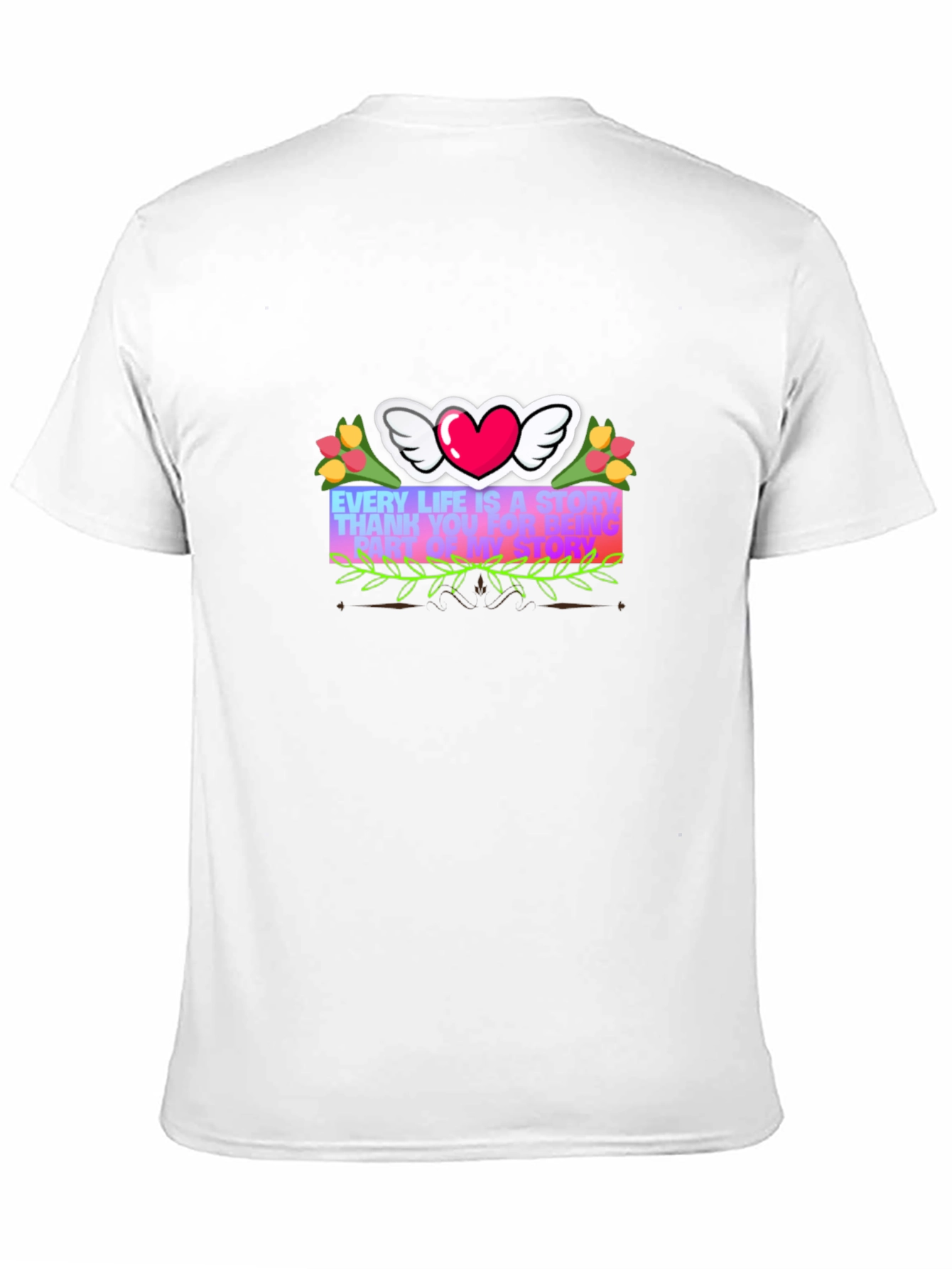 Heart with Wings Graphic Tee