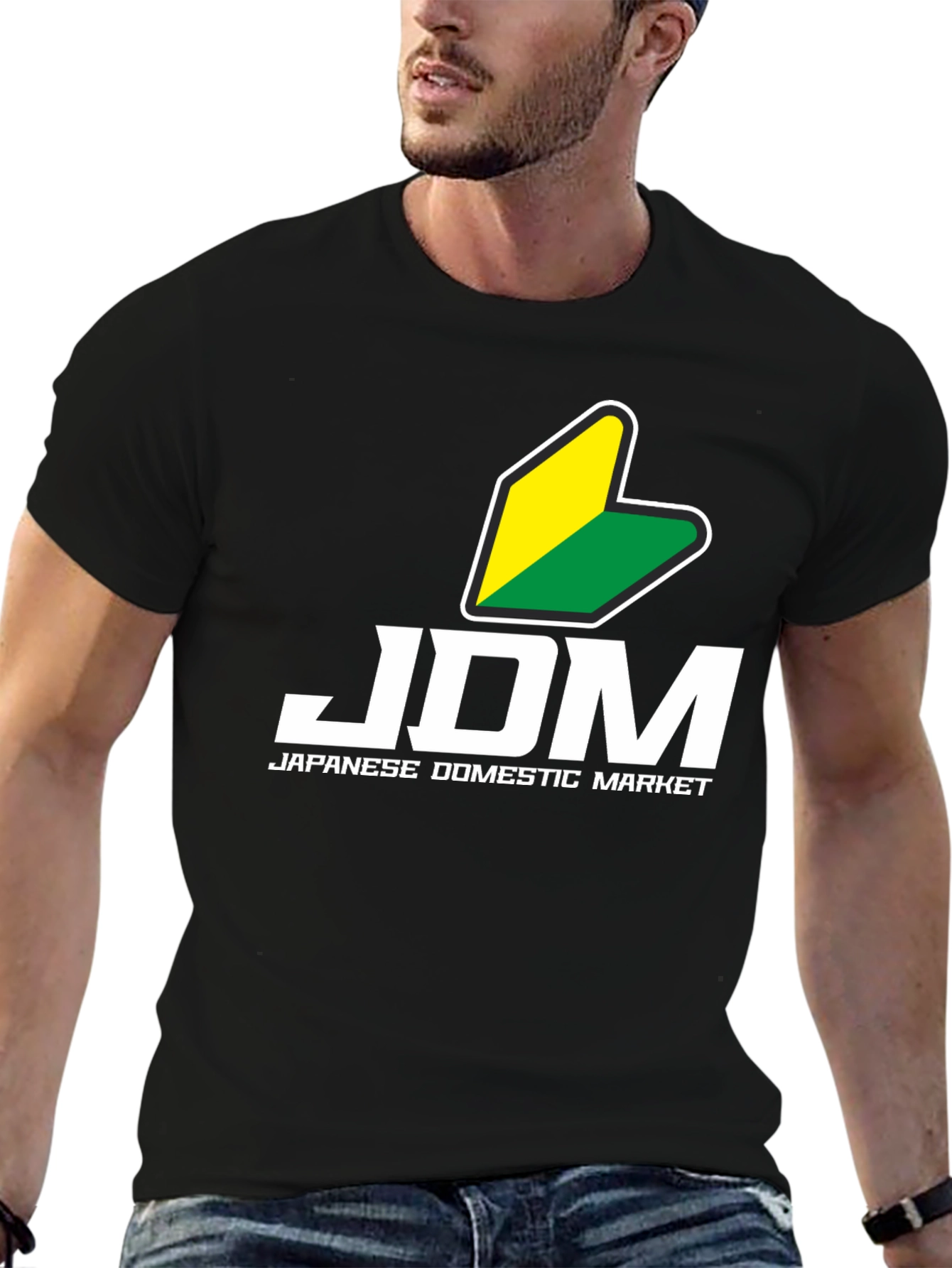 JDM Japanese Domestic Market Black T-Shirt