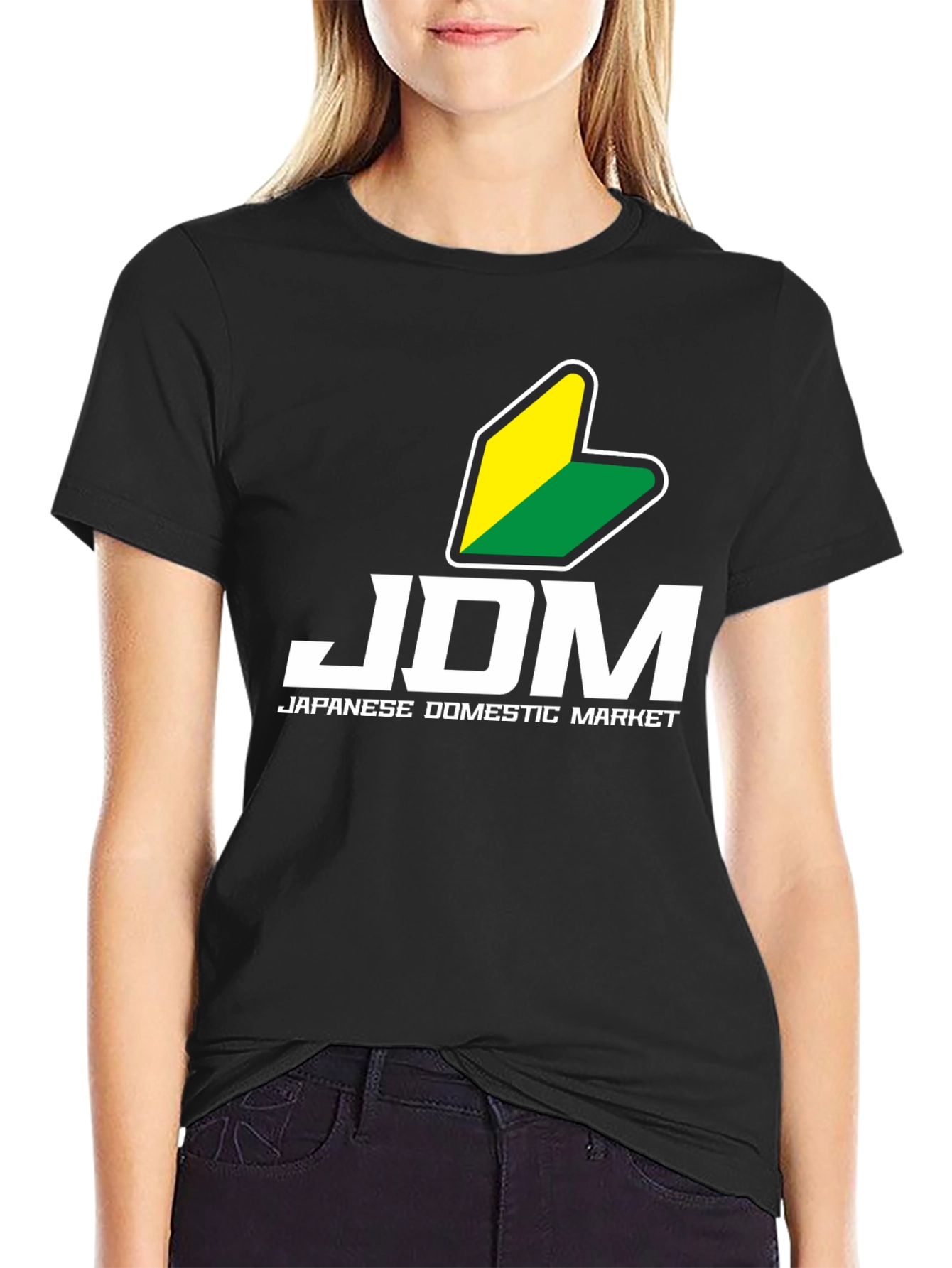 JDM Japanese Domestic Market Black T-Shirt