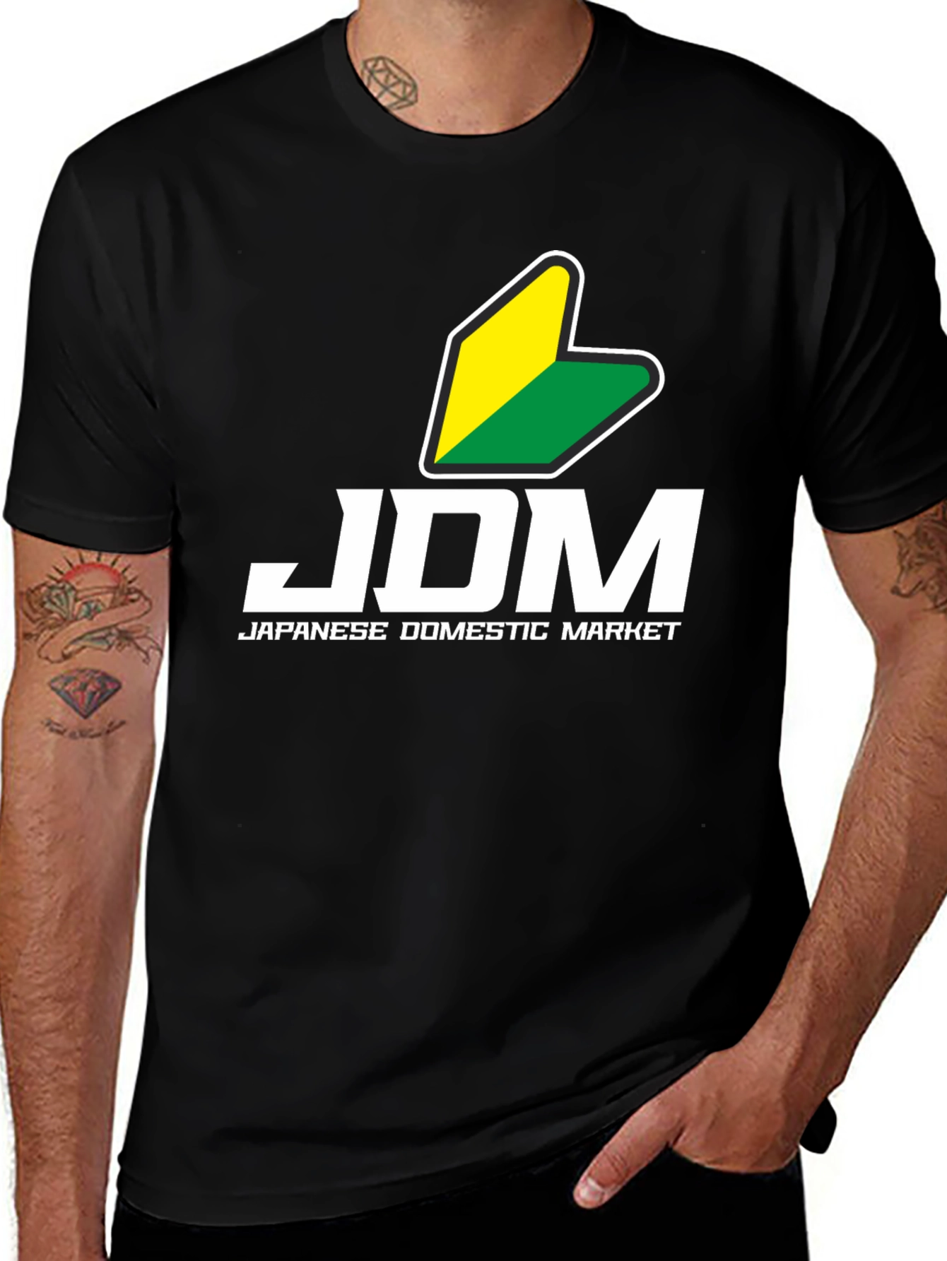 JDM Japanese Domestic Market Black T-Shirt