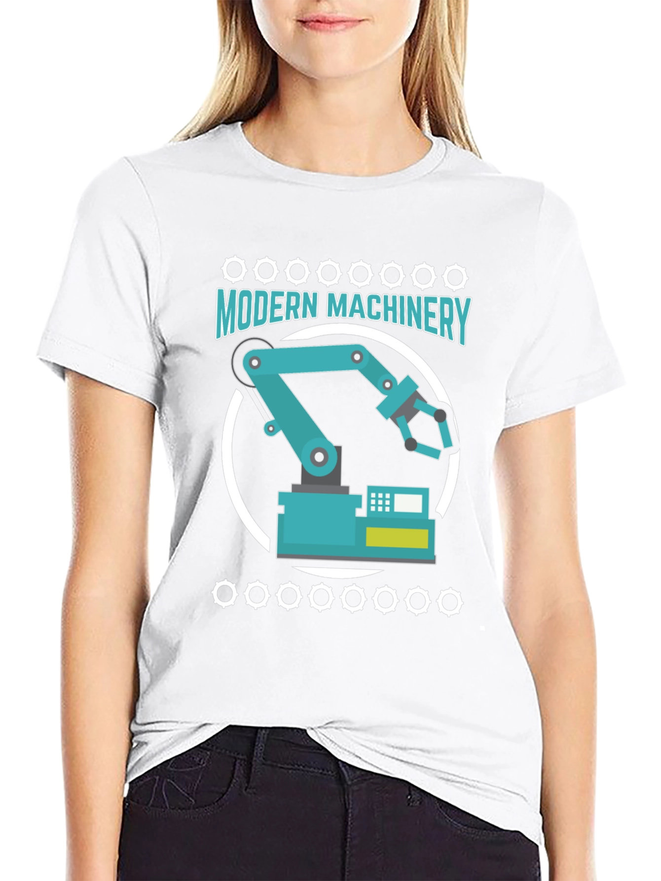 Modern Machinery Graphic T-Shirt