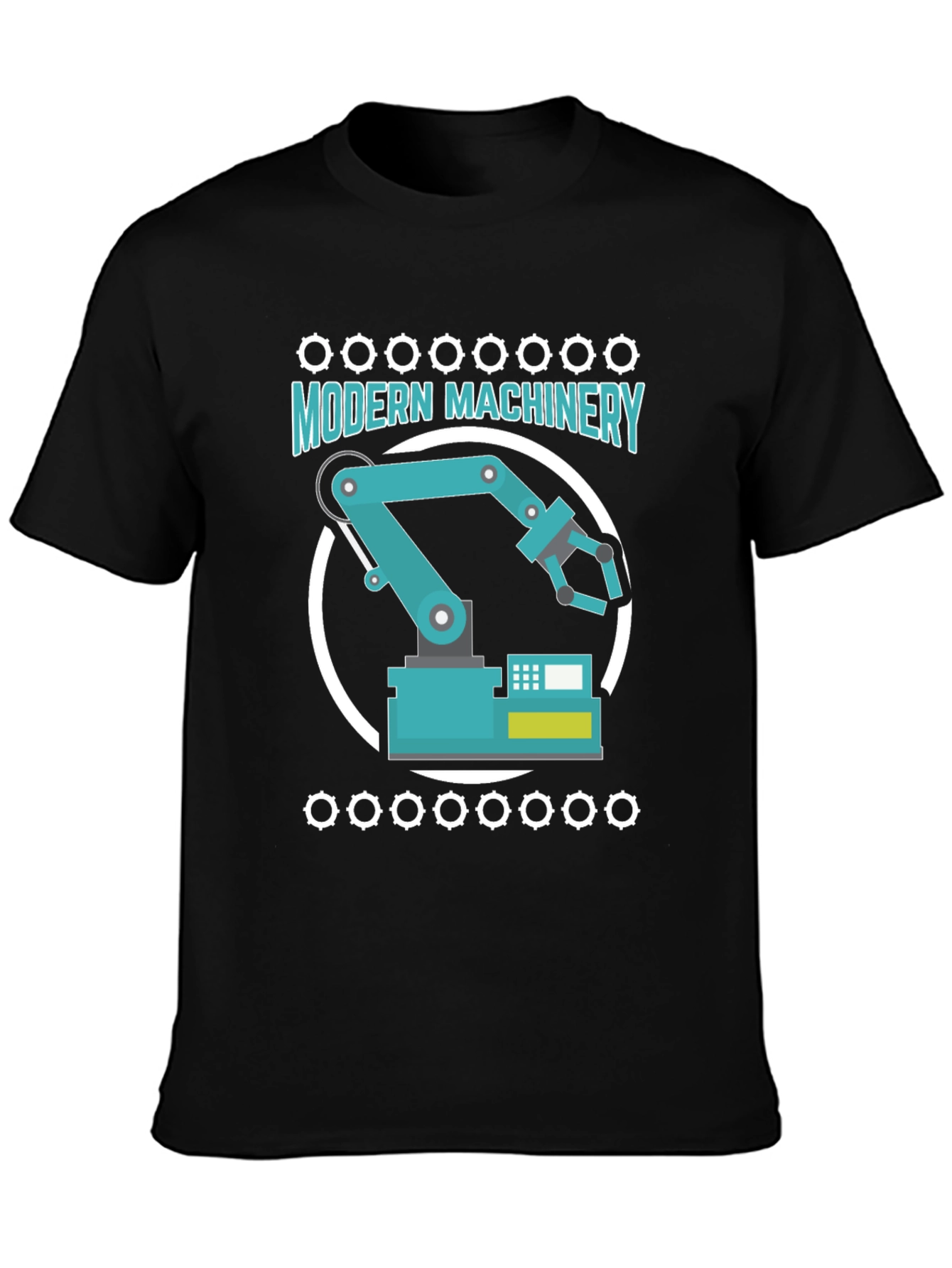 Modern Machinery Graphic T-Shirt