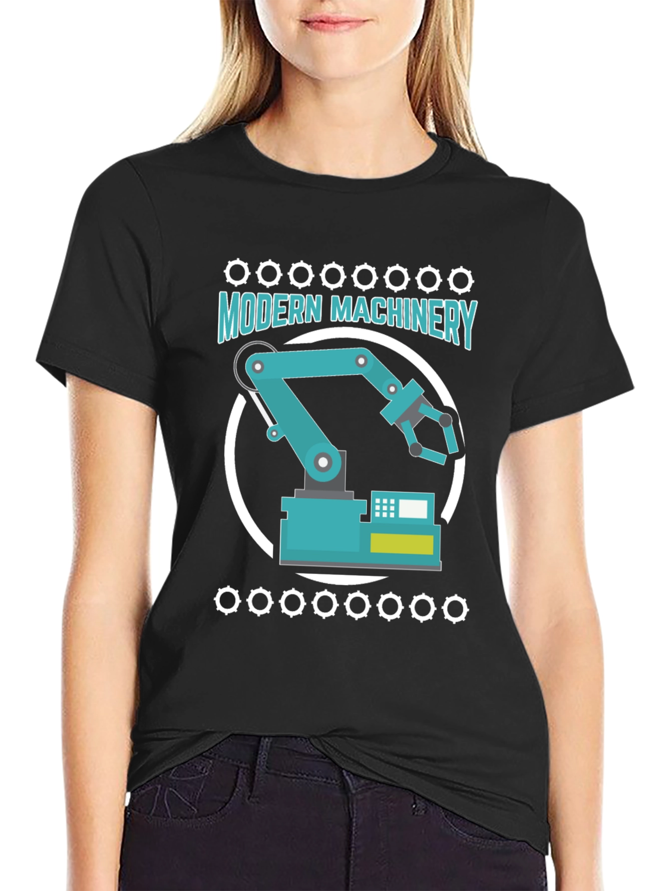 Modern Machinery Graphic T-Shirt