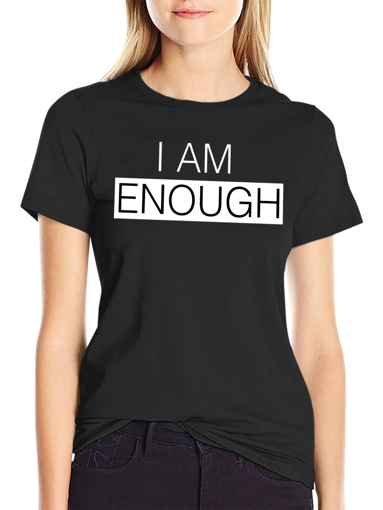 I Am Enough Graphic Tee - Motivational T-Shirt