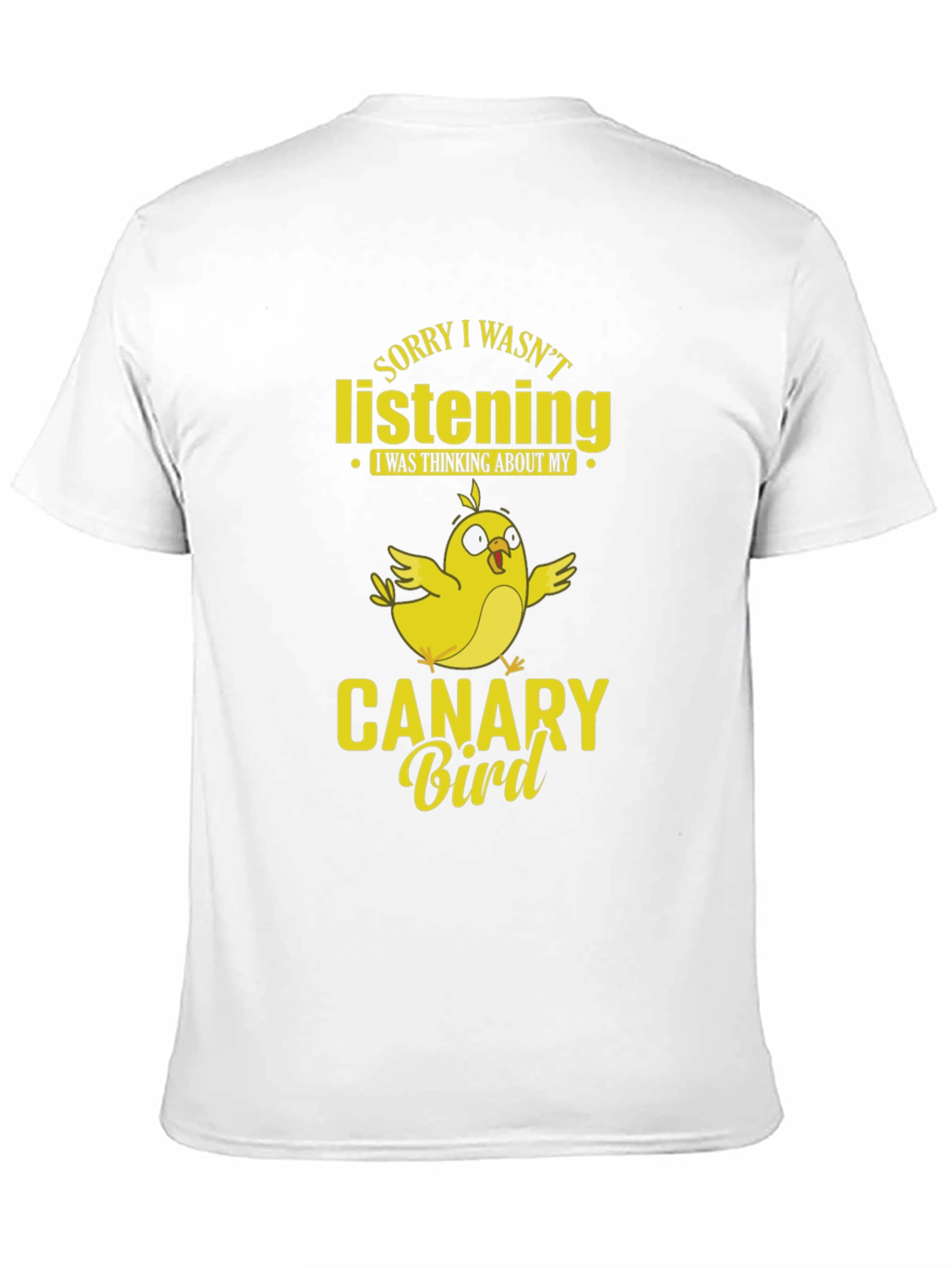 Canary Bird T-Shirt Funny Bird Lover Tee