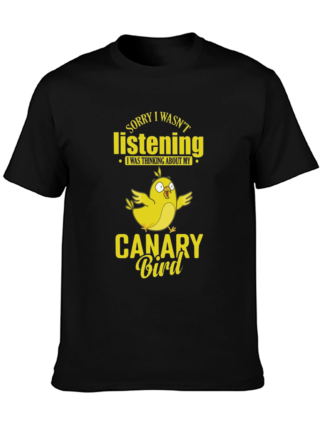 Canary Bird T-Shirt Funny Bird Lover Tee