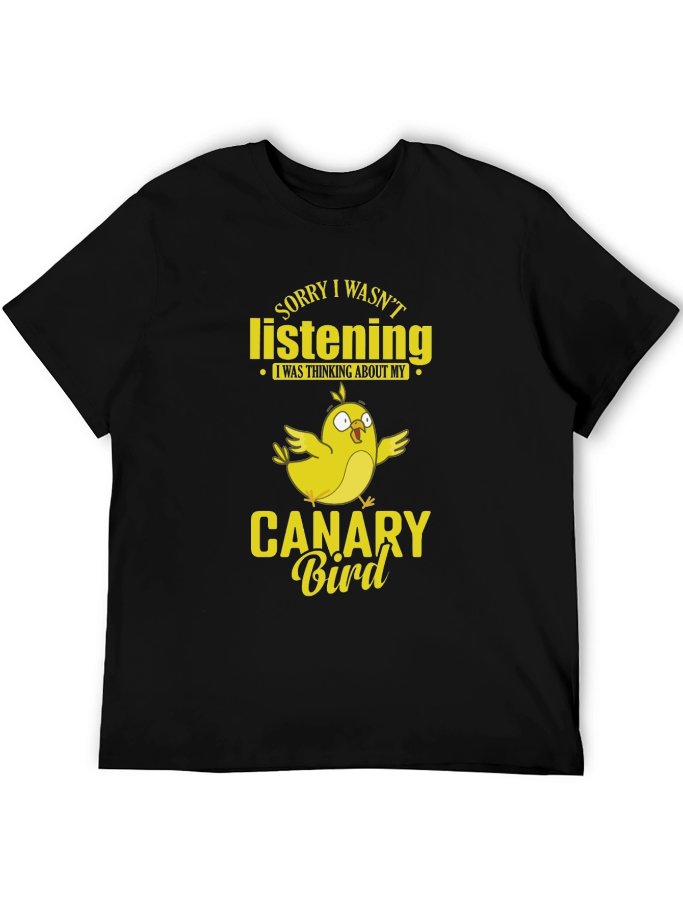 Canary Bird T-Shirt Funny Bird Lover Tee