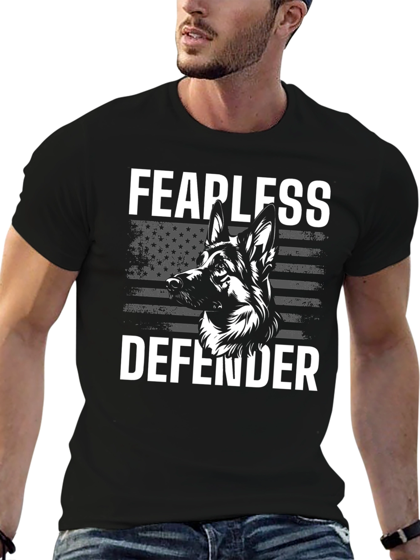 Fearless Defender German Shepherd T-Shirt