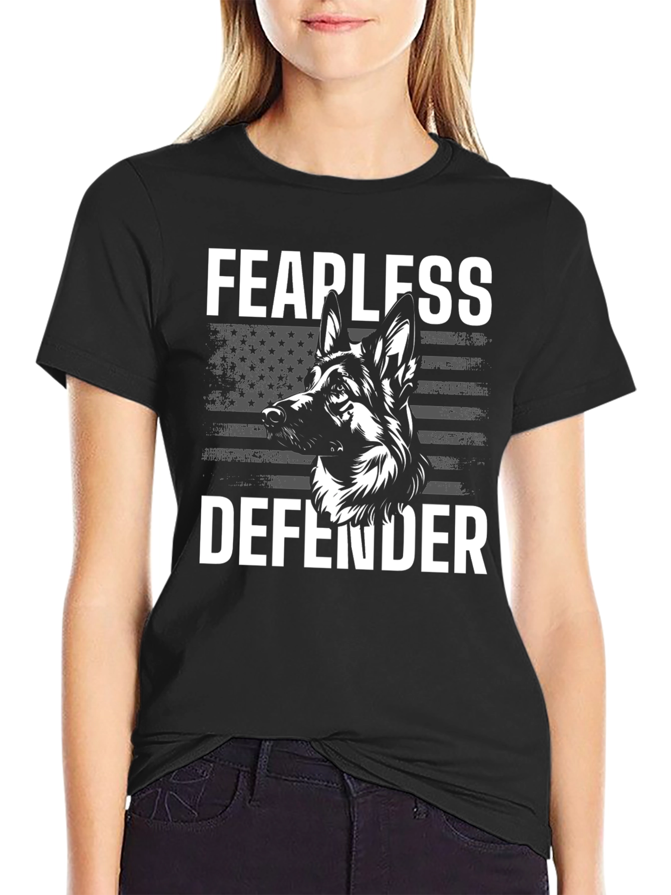 Fearless Defender German Shepherd T-Shirt