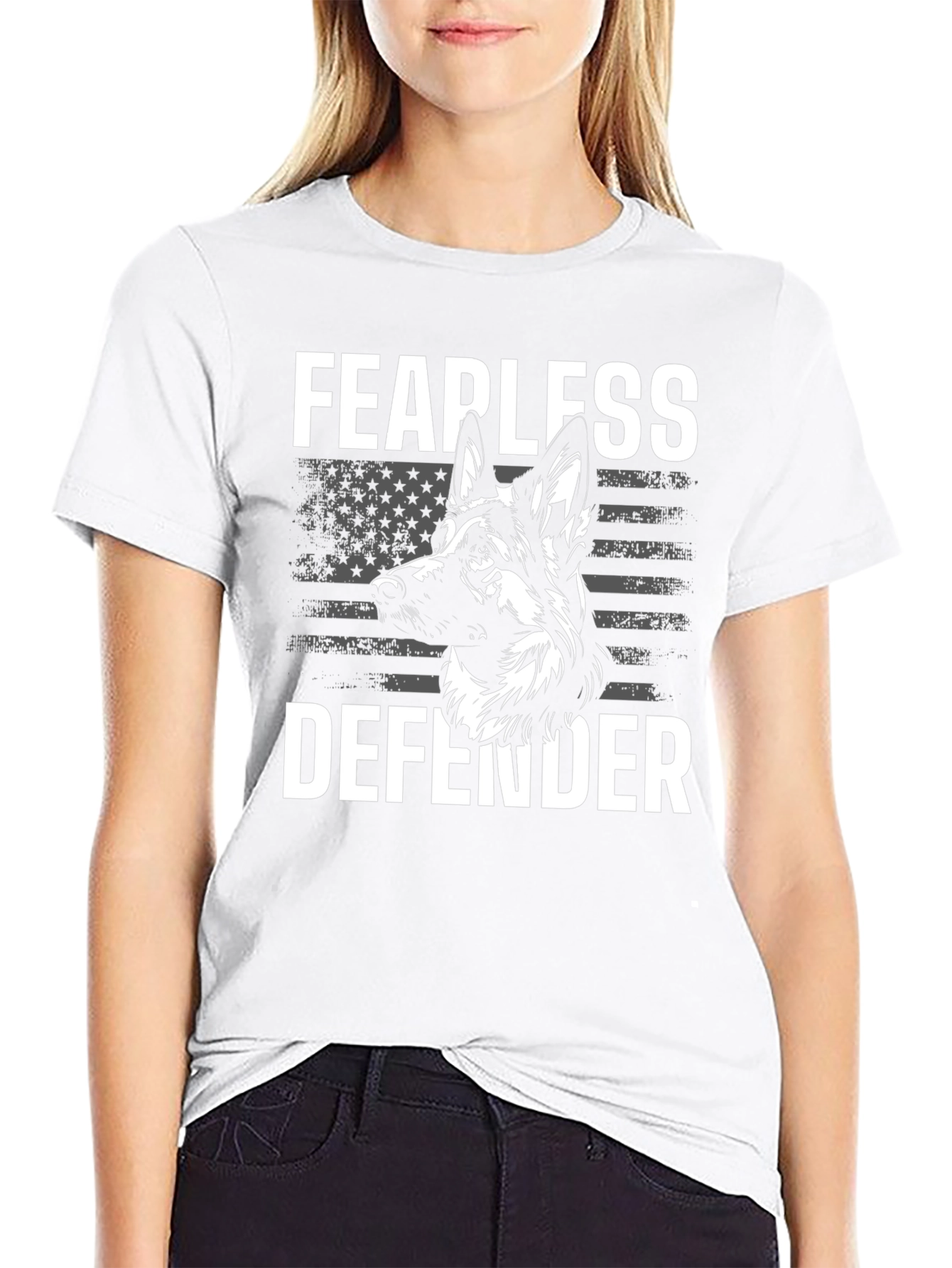 Fearless Defender German Shepherd T-Shirt