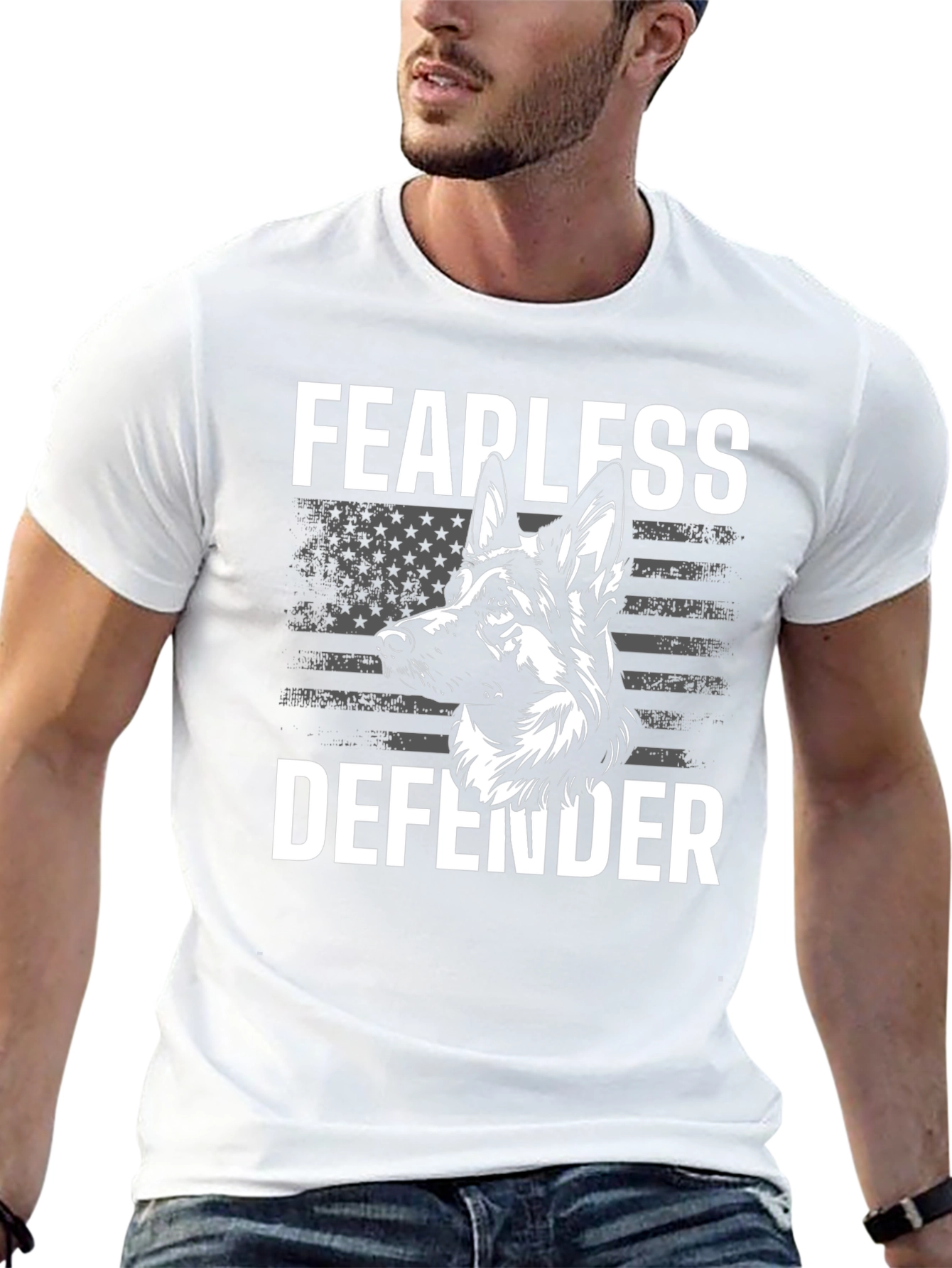 Fearless Defender German Shepherd T-Shirt