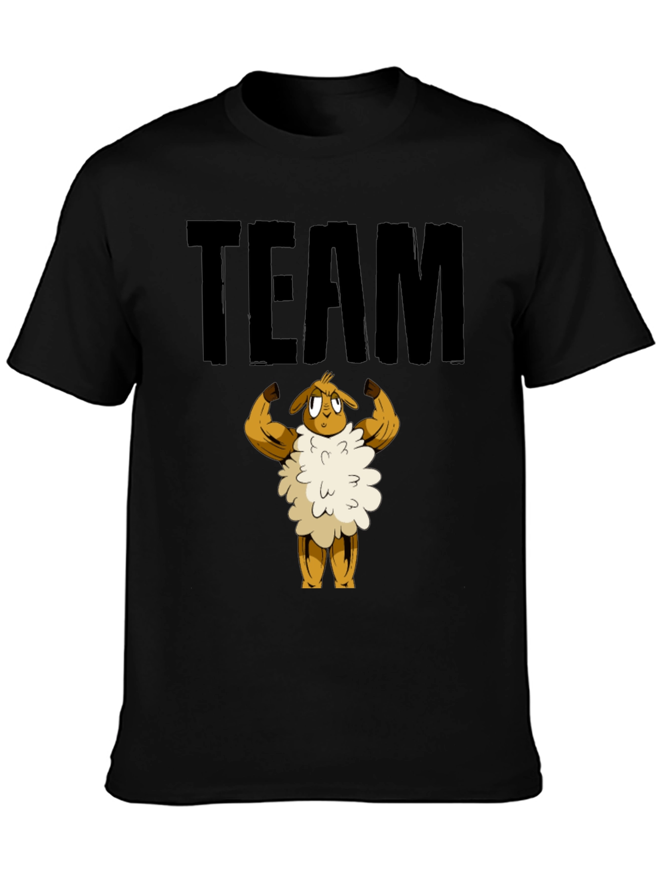 Team Sheep Black T-Shirt