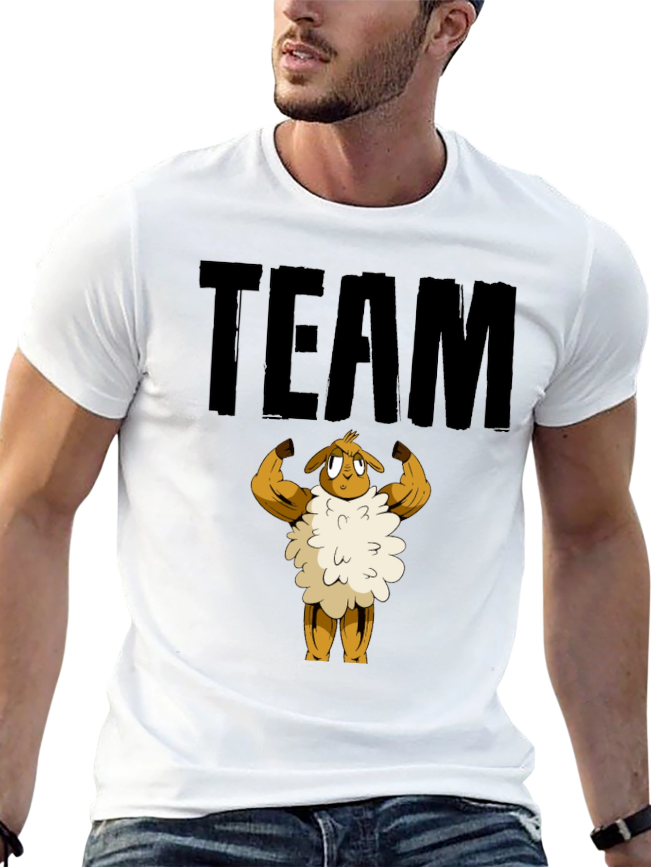 Team Sheep Black T-Shirt