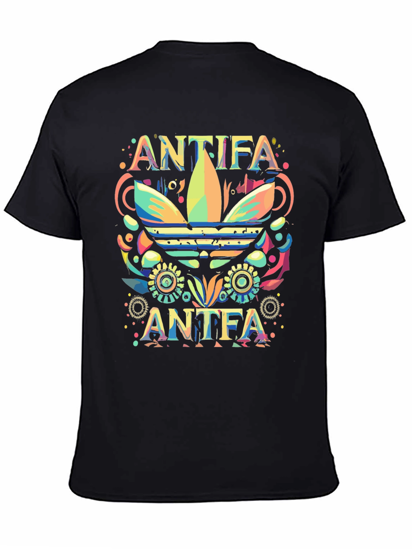 Antifa Adidas Inspired Graphic Tee - Unisex