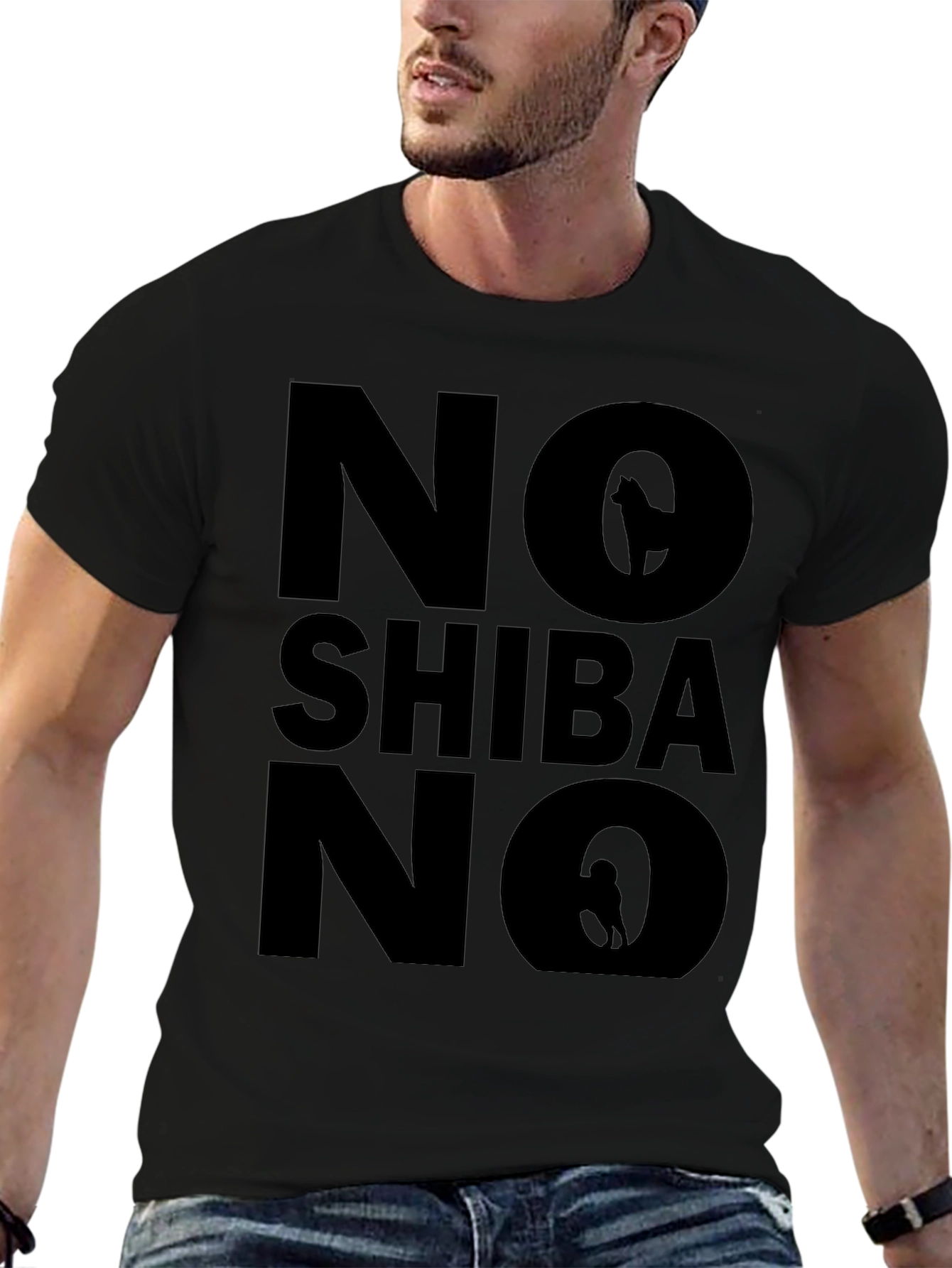 No Shiba No T-Shirt - Dog Lover Tee