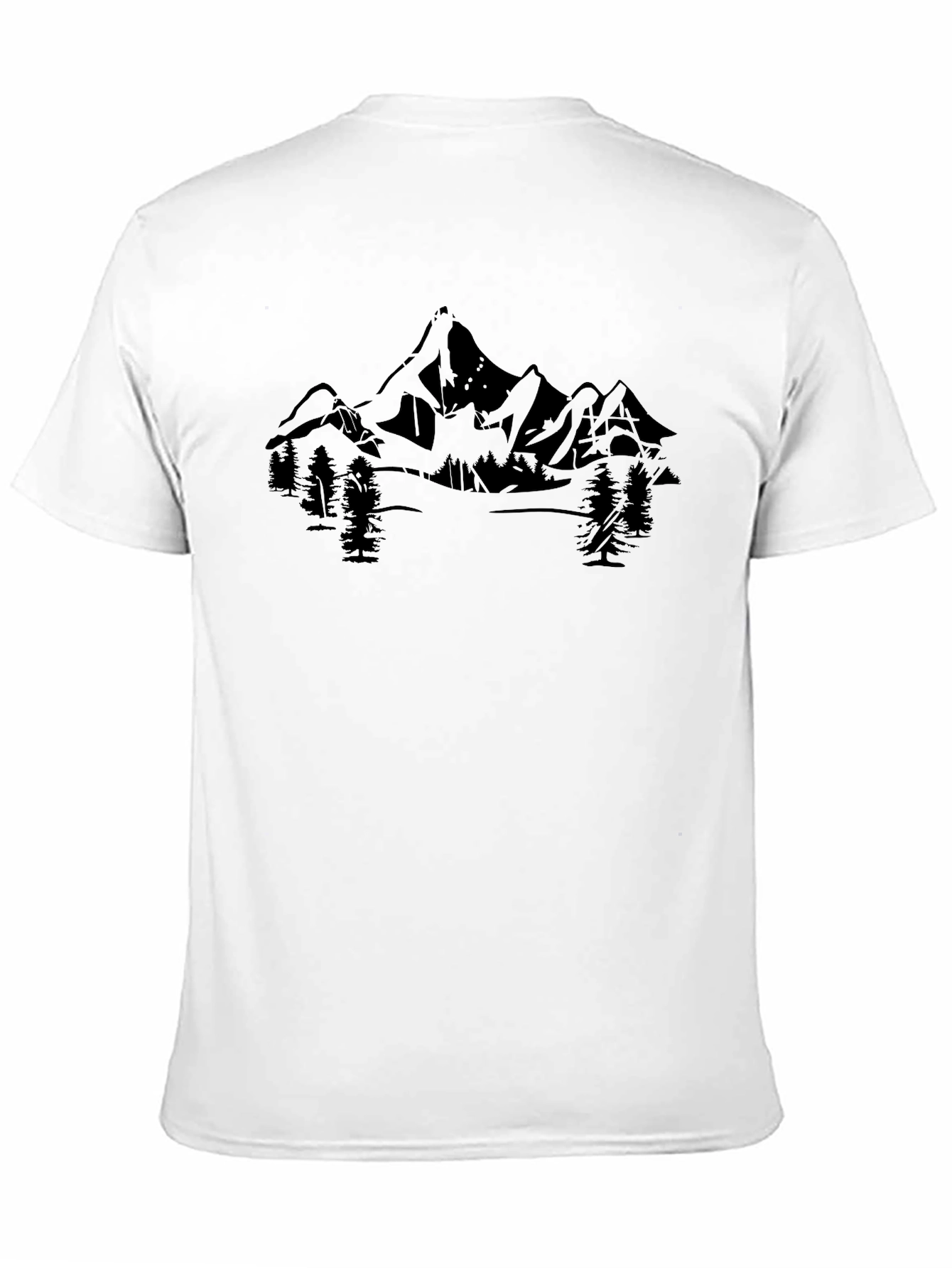 Mountain Graphic Tee - Black