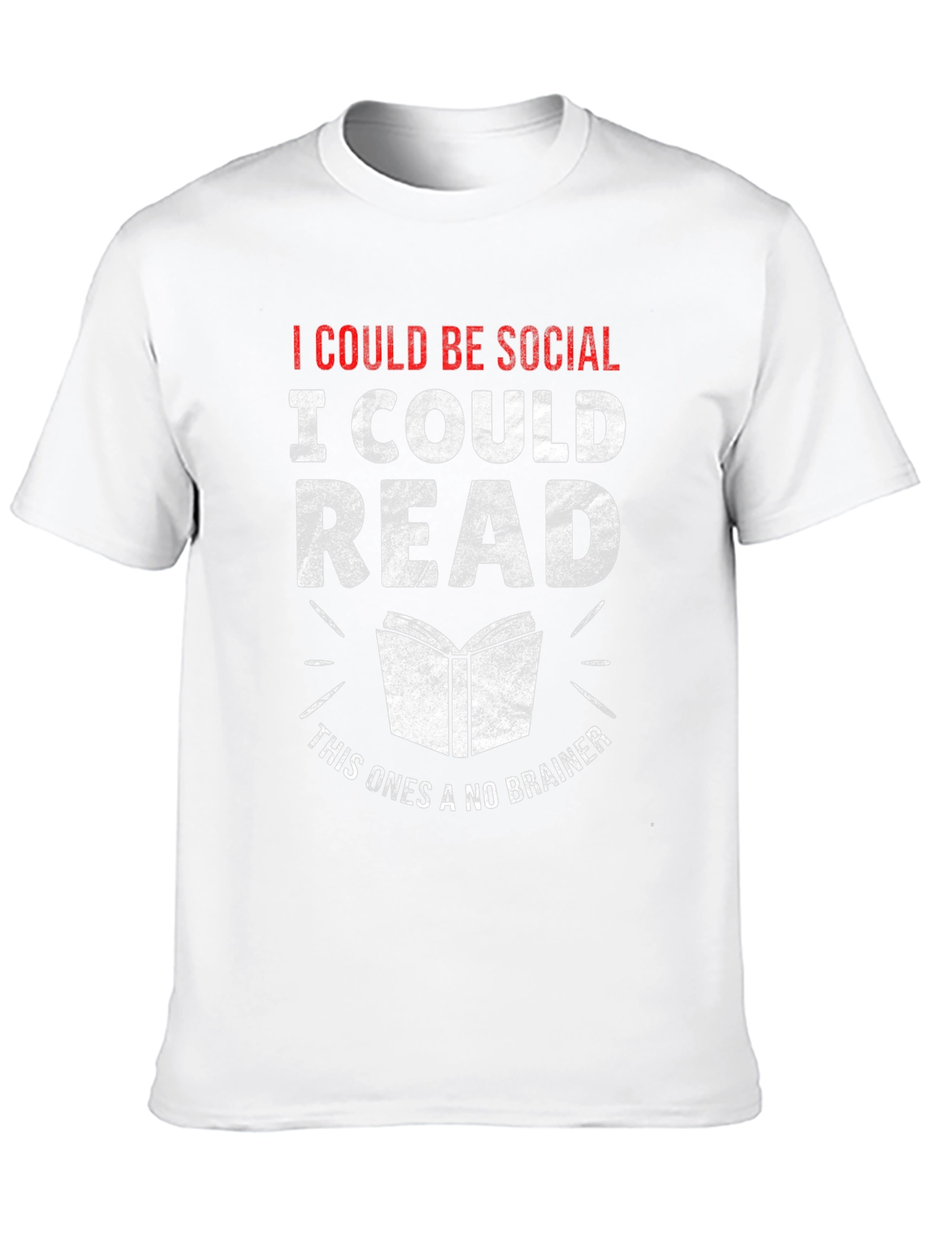 I Could Read T-Shirt Funny Book Lover Tee