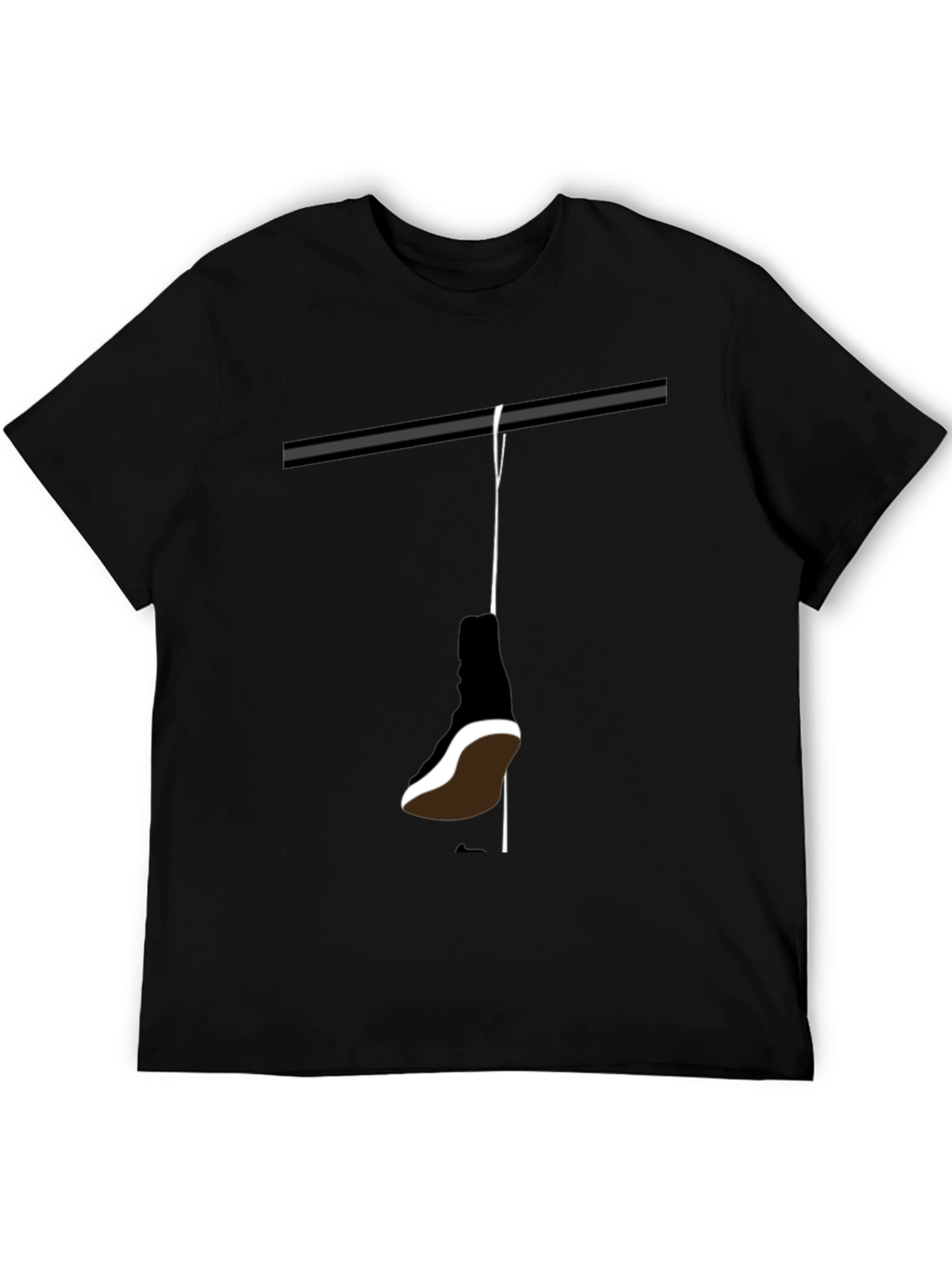 Hanging Shoe Graphic Tee - Urban Style Shirt