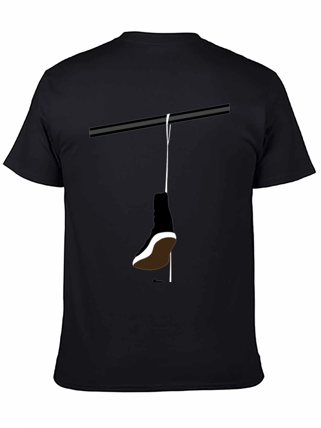 Hanging Shoe Graphic Tee - Urban Style Shirt