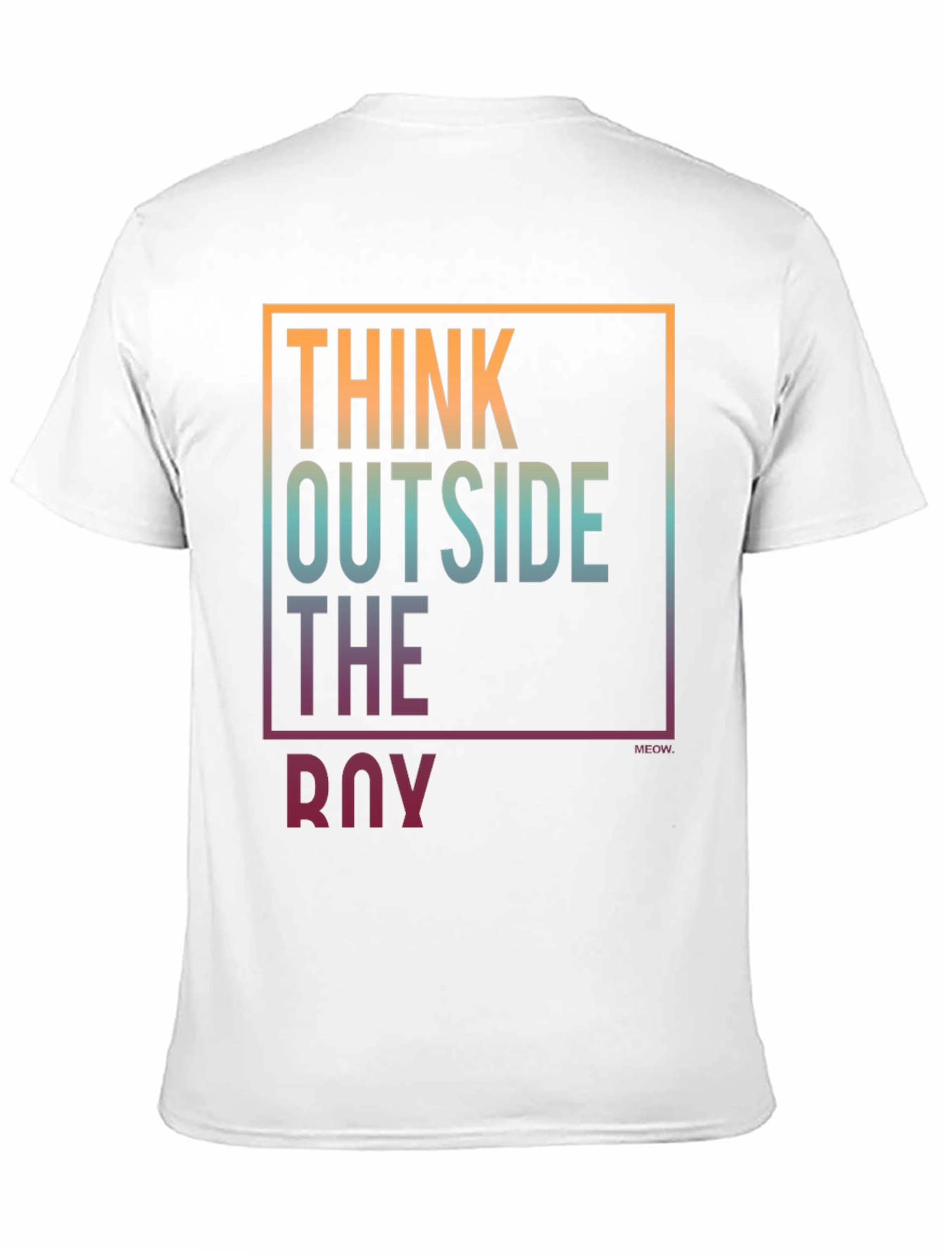 Think Outside the Box Graphic Tee