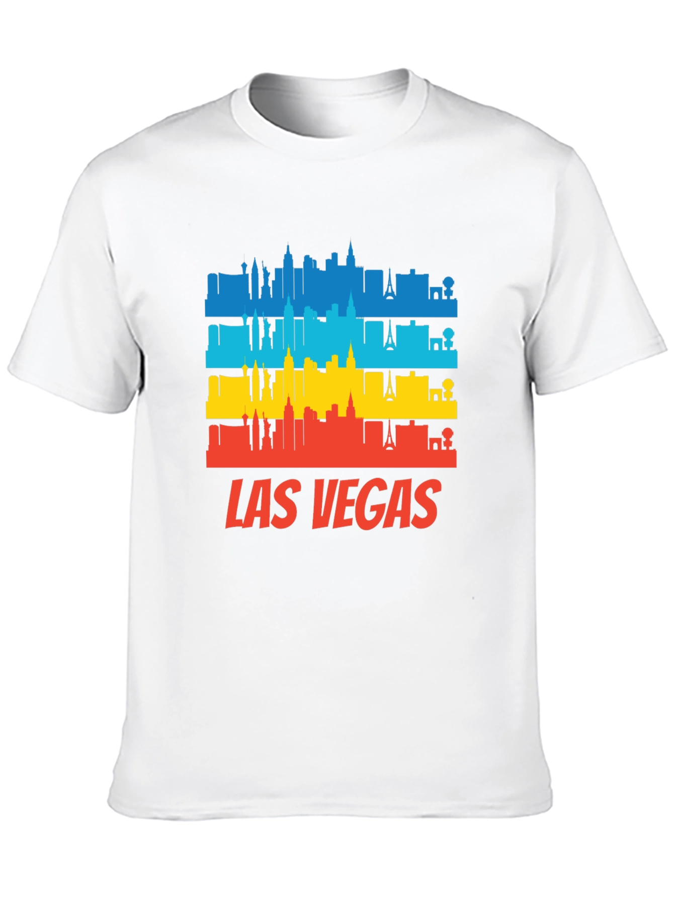 Las Vegas Skyline Graphic T-Shirt