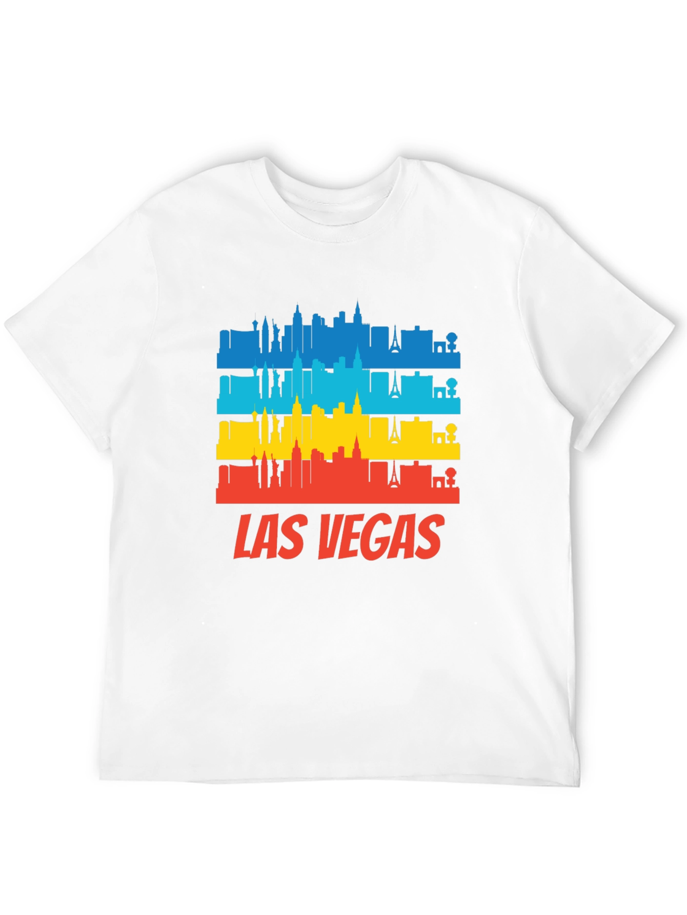 Las Vegas Skyline Graphic T-Shirt