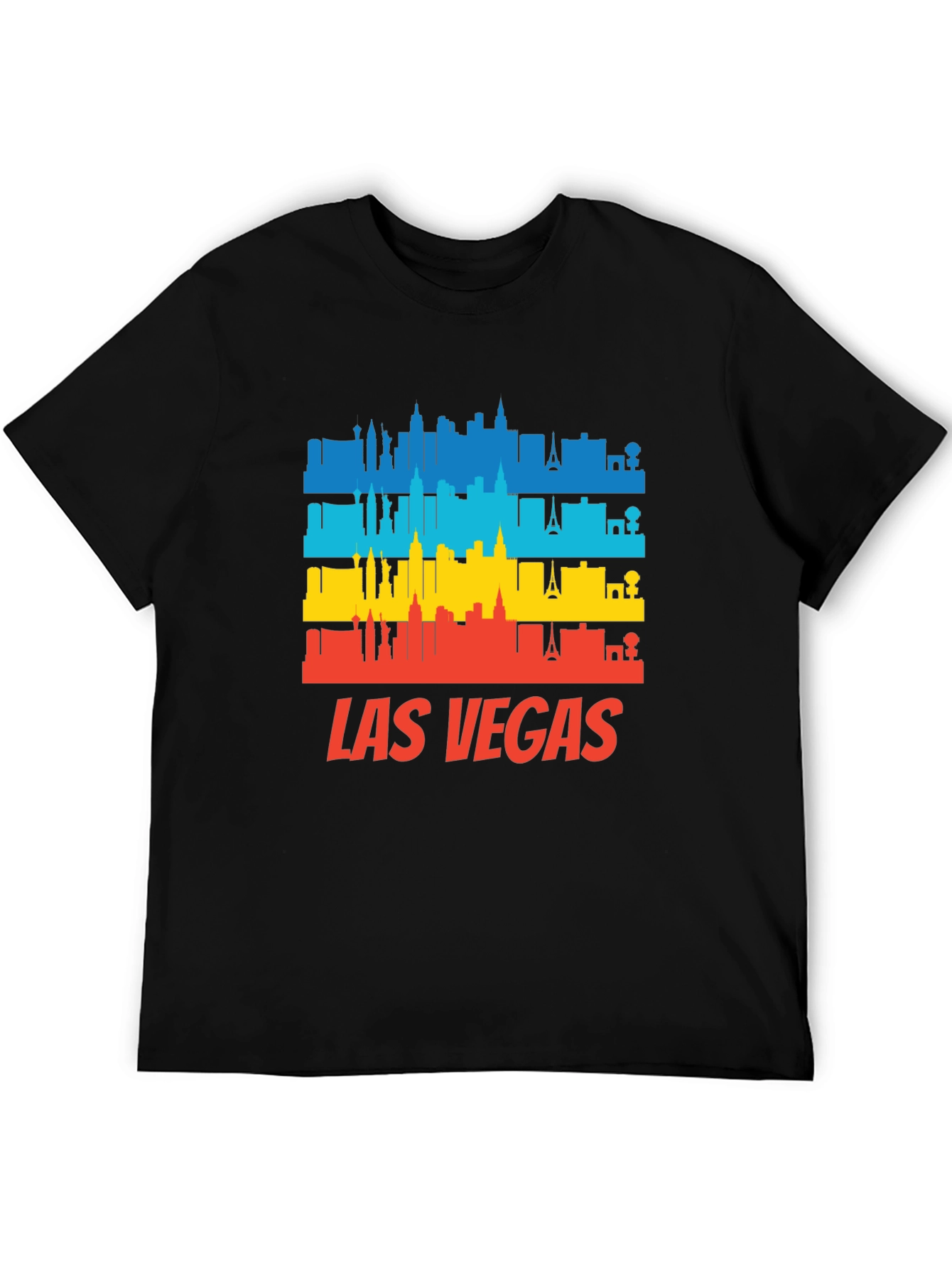 Las Vegas Skyline Graphic T-Shirt