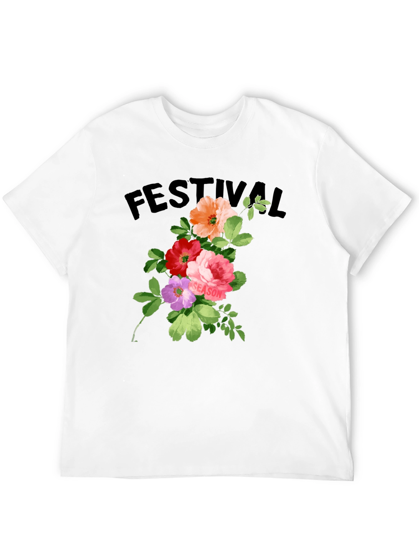 Festival Season Floral T-Shirt