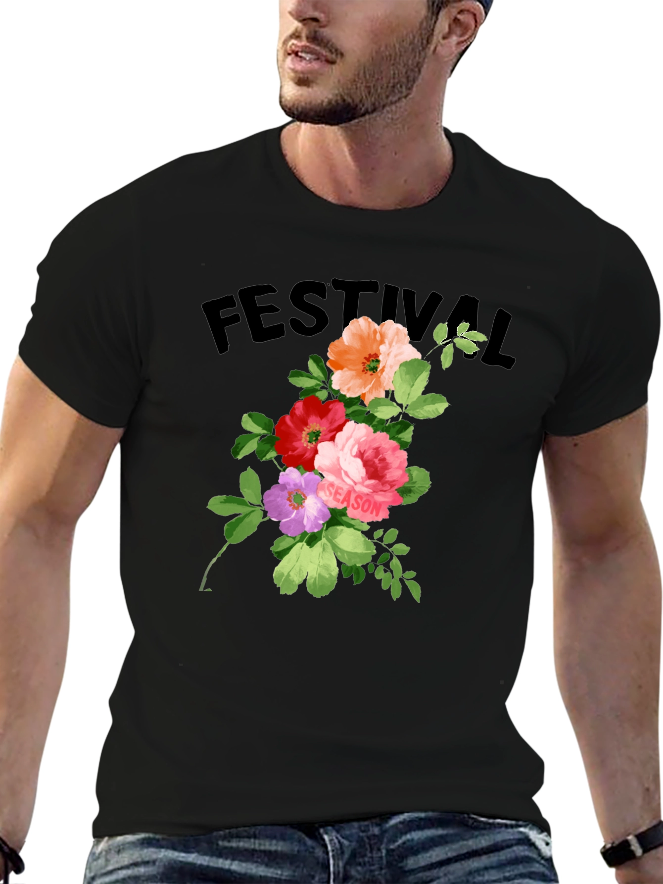 Festival Season Floral T-Shirt