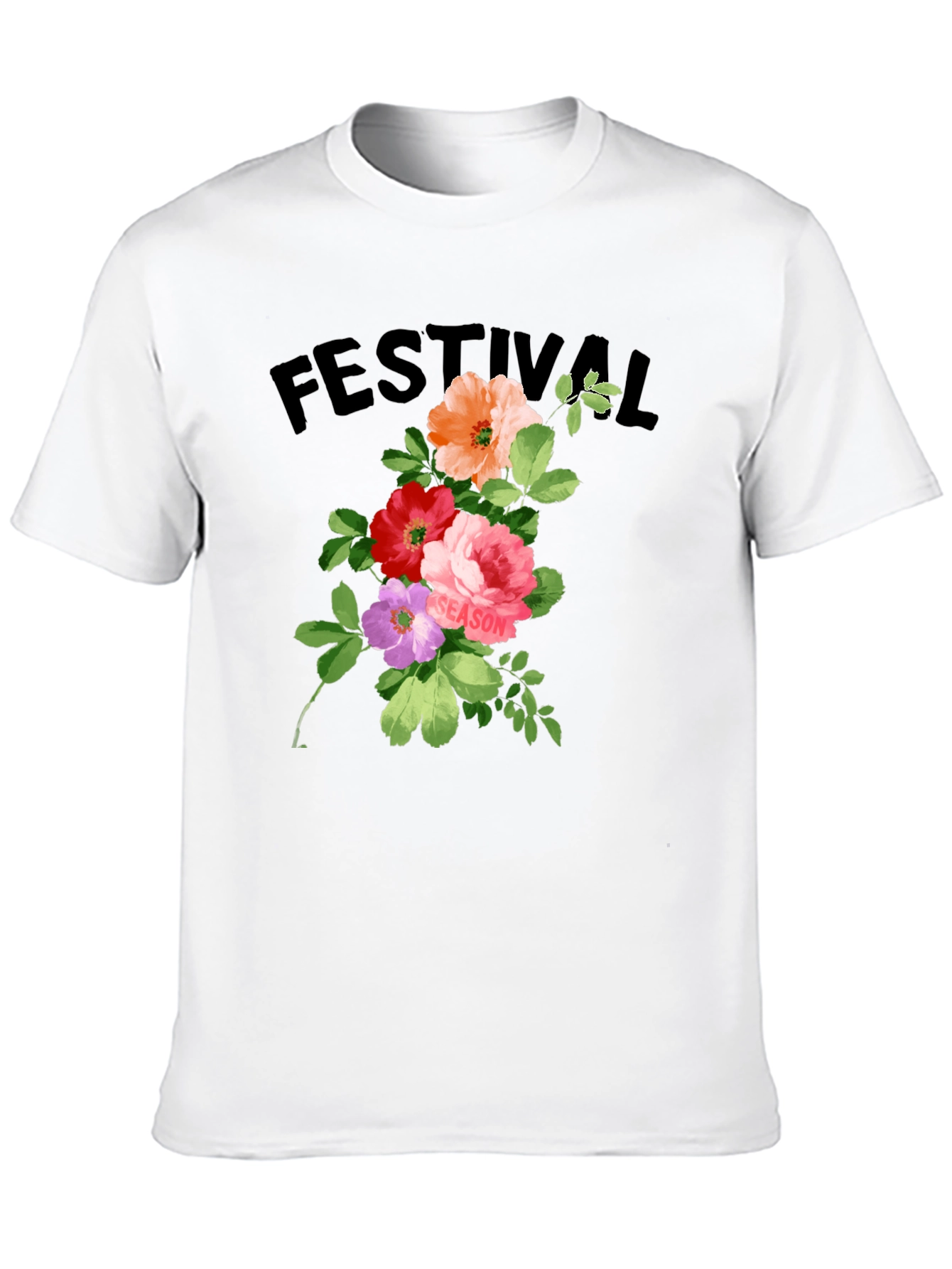 Festival Season Floral T-Shirt