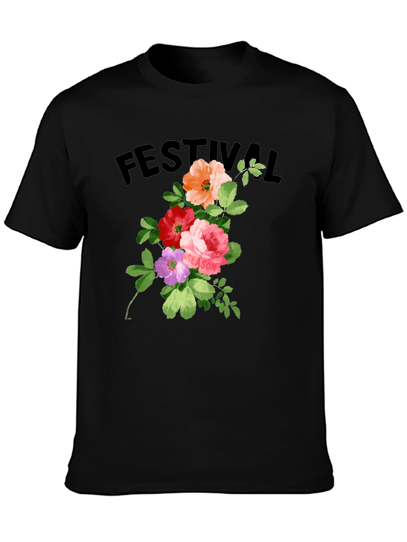 Festival Season Floral T-Shirt