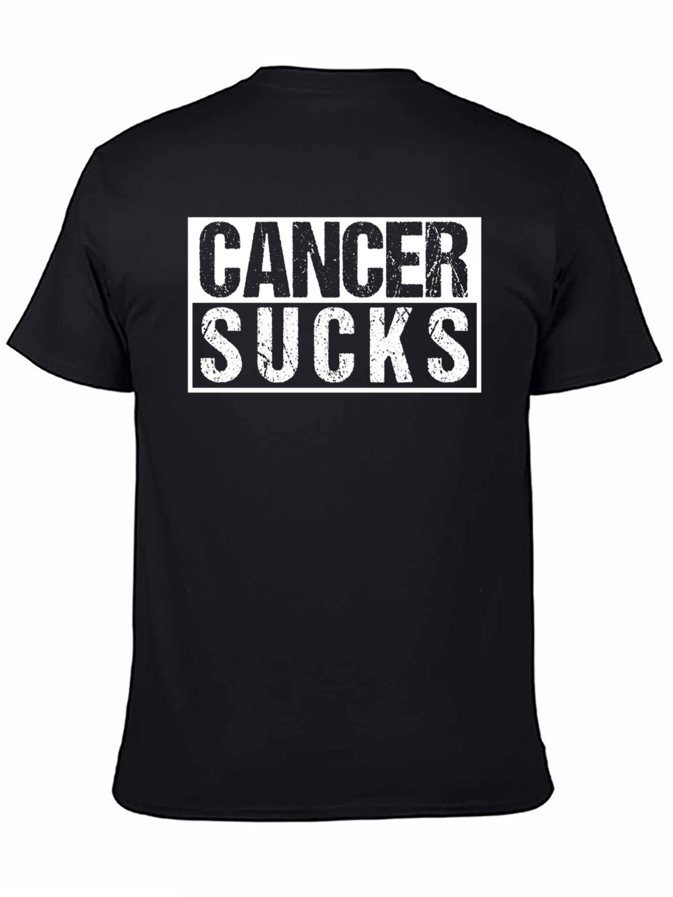 Cancer Sucks Graphic Tee - Black Unisex T-Shirt