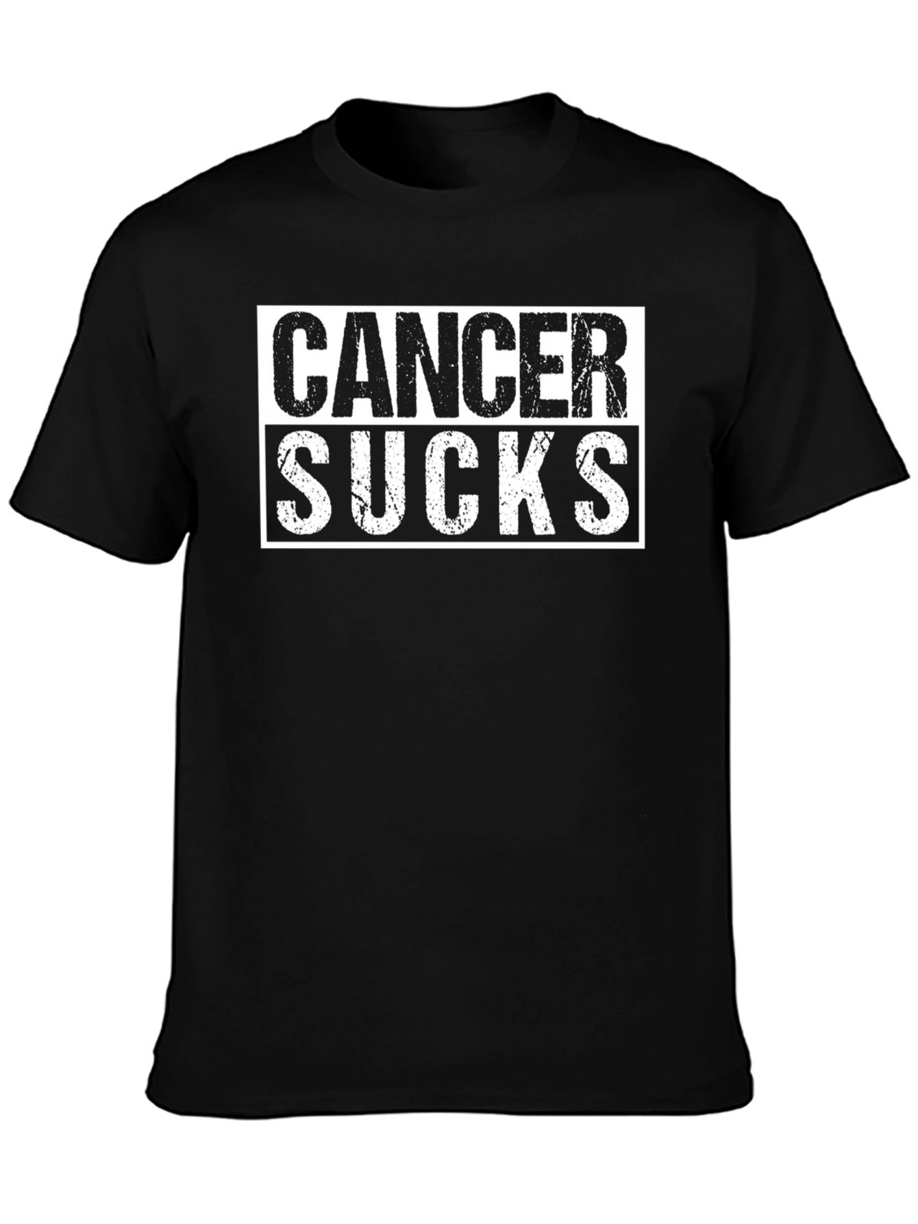 Cancer Sucks Graphic Tee - Black Unisex T-Shirt