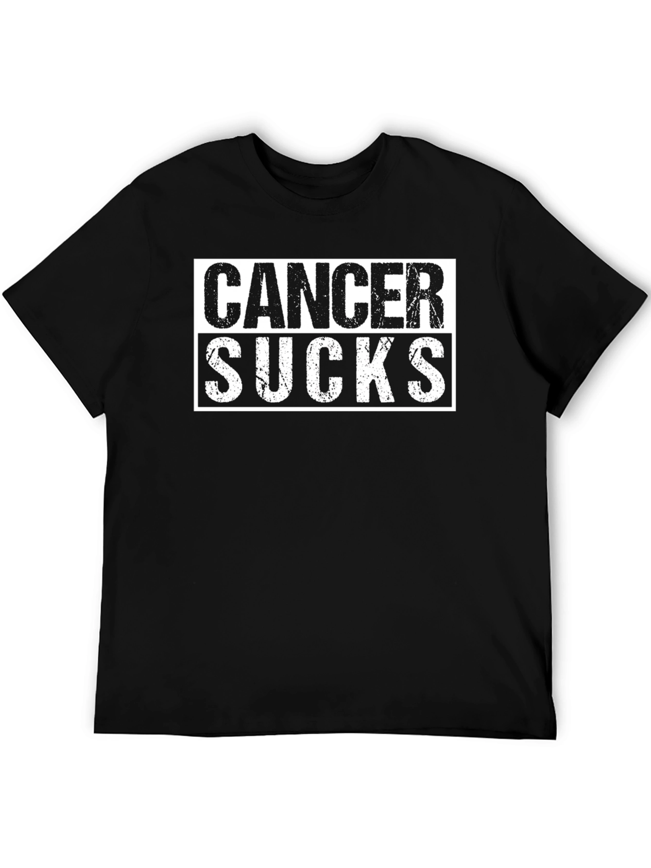 Cancer Sucks Graphic Tee - Black Unisex T-Shirt