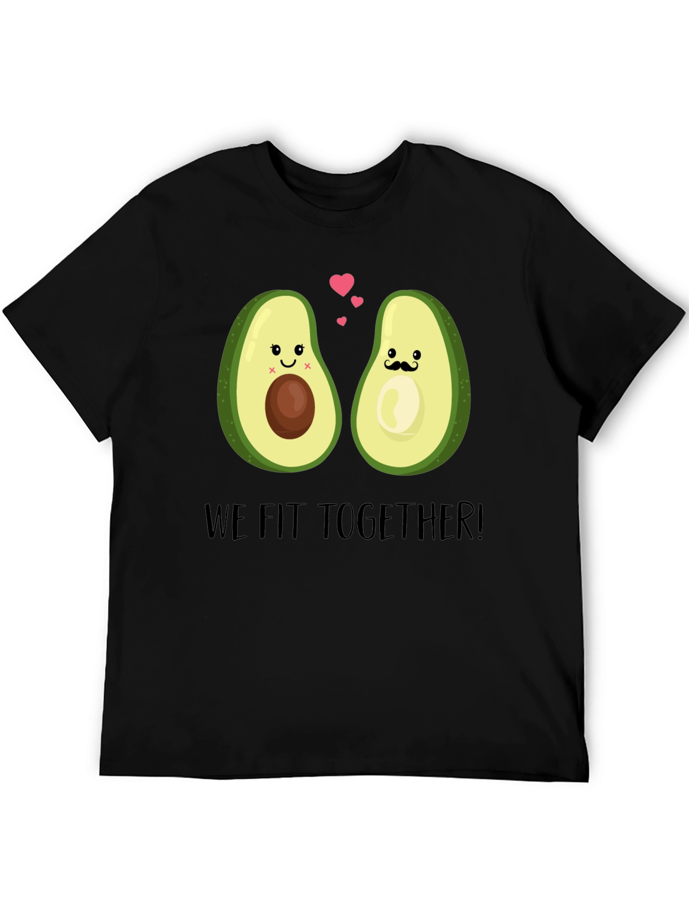 We Fit Together Avocado Couple T-Shirt