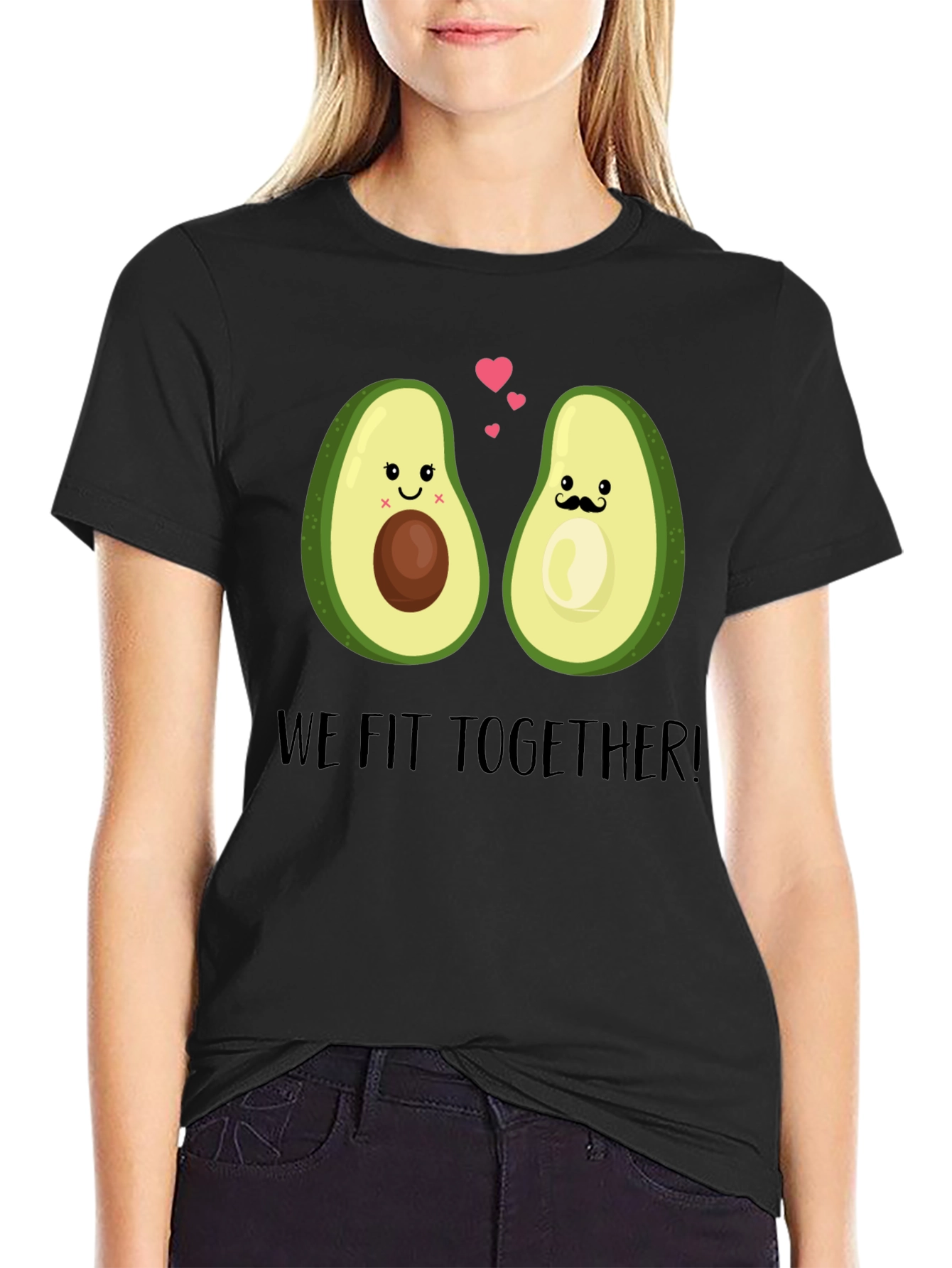 We Fit Together Avocado Couple T-Shirt