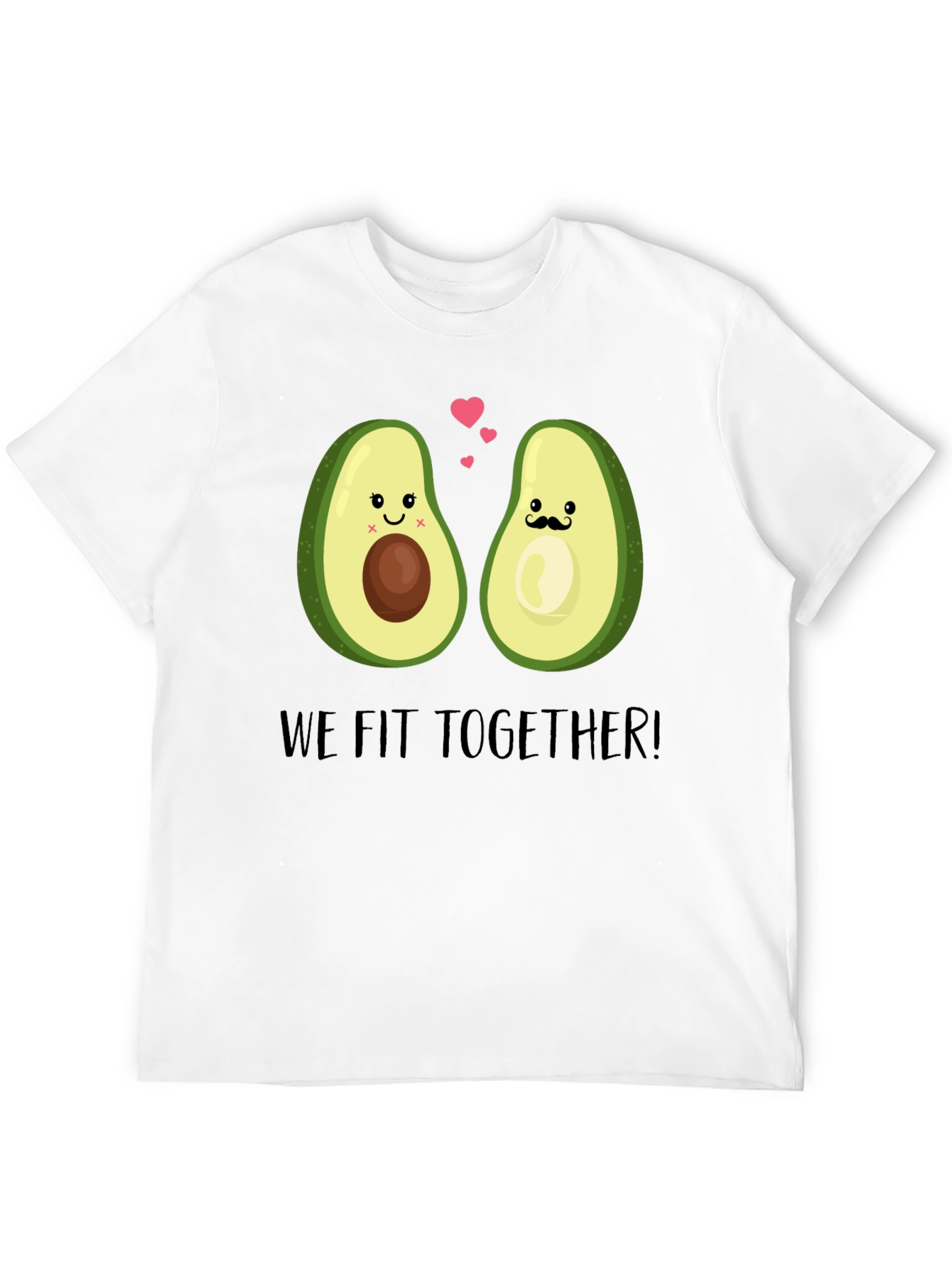 We Fit Together Avocado Couple T-Shirt