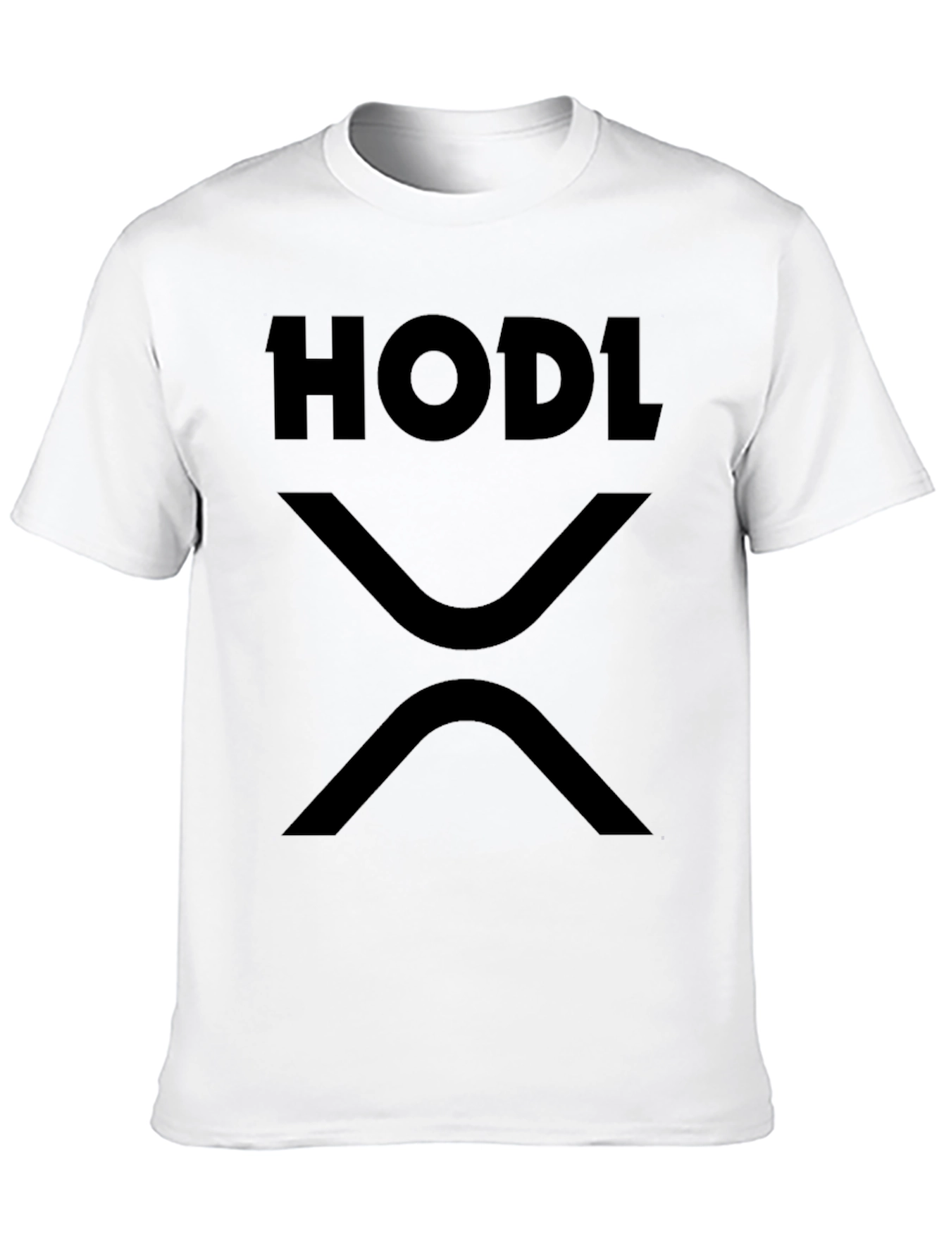 HODL XRP Black T-Shirt Crypto Investor Apparel