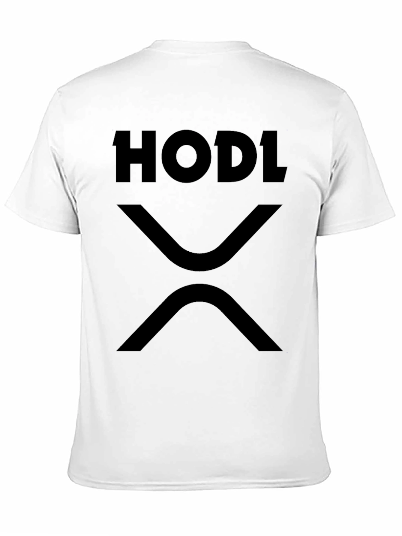 HODL XRP Black T-Shirt Crypto Investor Apparel
