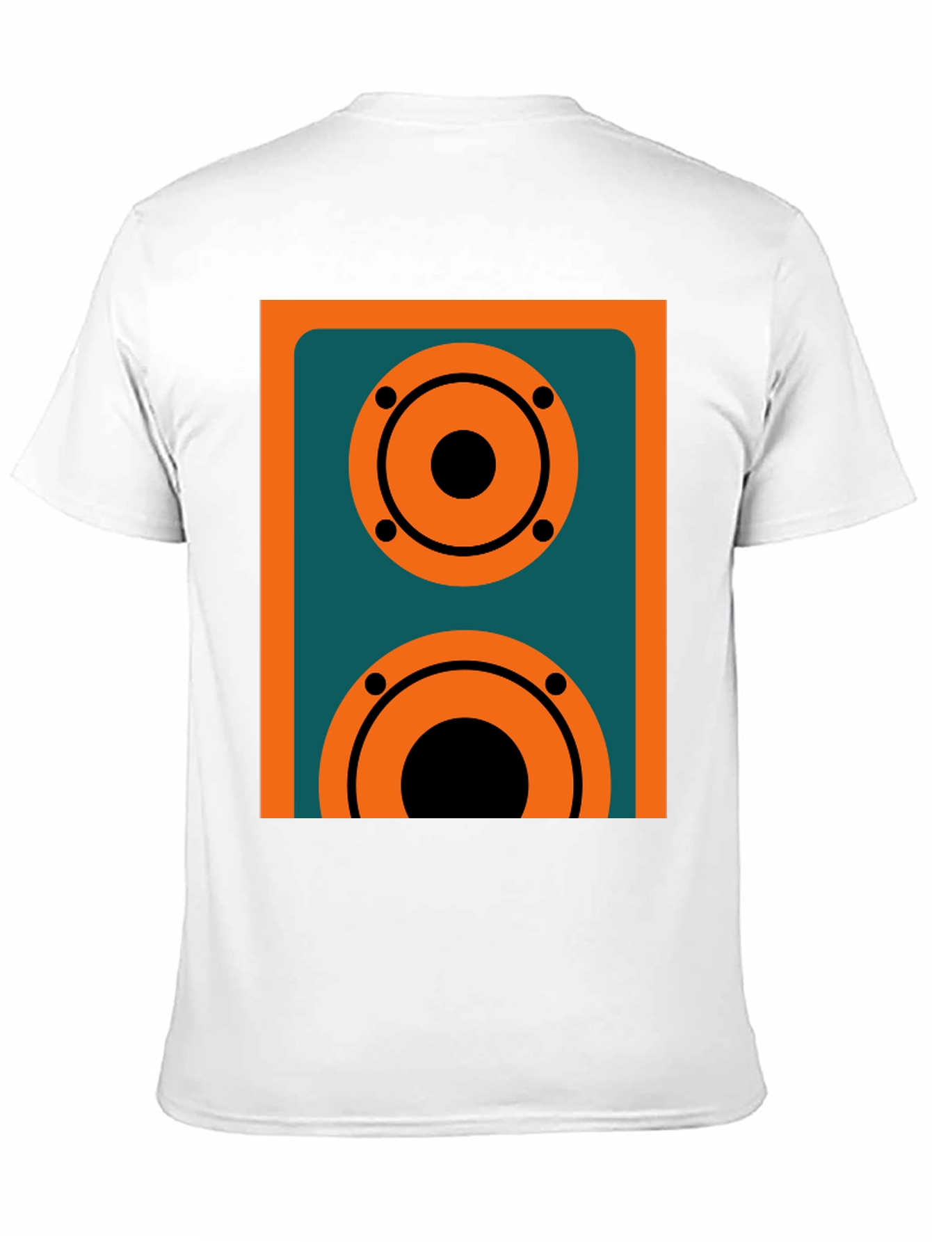 Retro Speaker Graphic Tee - Black