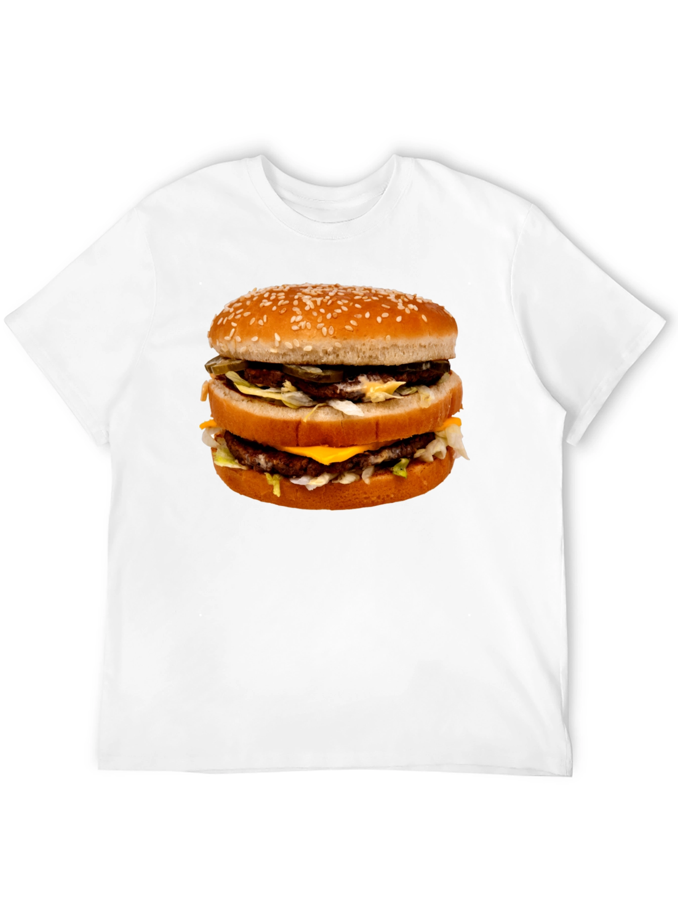 Big Mac Burger Graphic Tee - Food Lovers T-Shirt