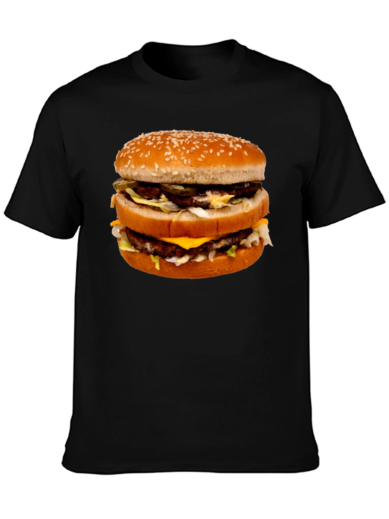 Big Mac Burger Graphic Tee - Food Lovers T-Shirt