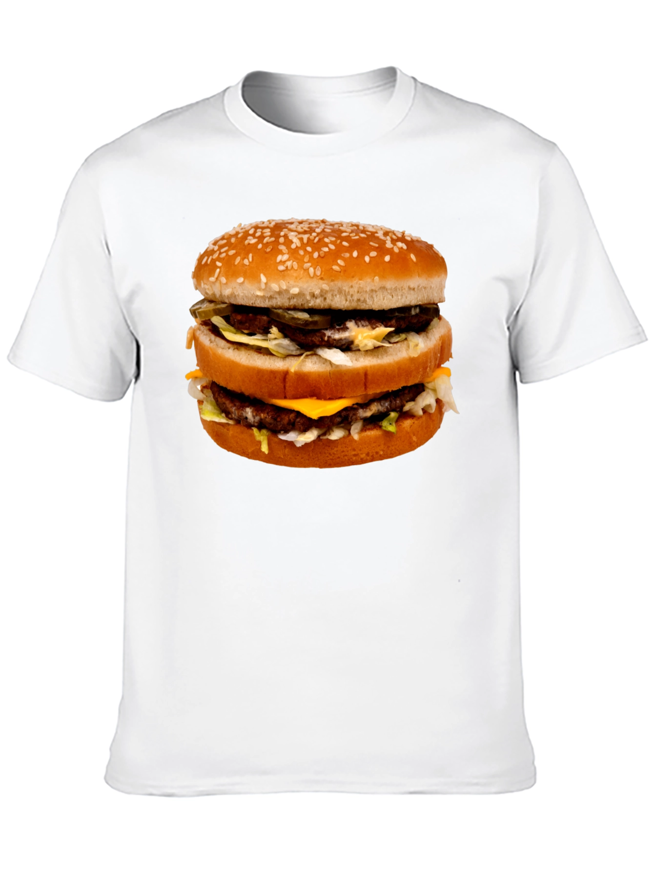 Big Mac Burger Graphic Tee - Food Lovers T-Shirt