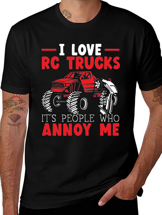 I Love RC Trucks T-Shirt
