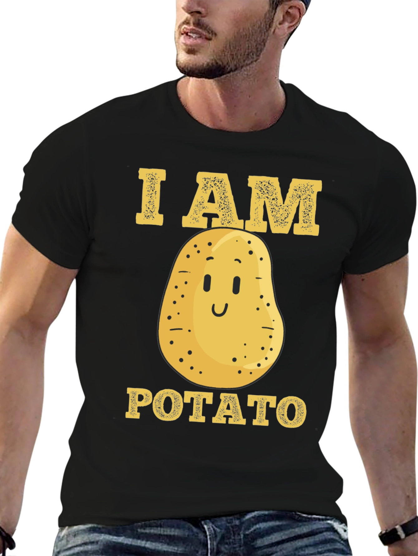 I Am Potato Graphic Tee - Funny Unisex T-Shirt