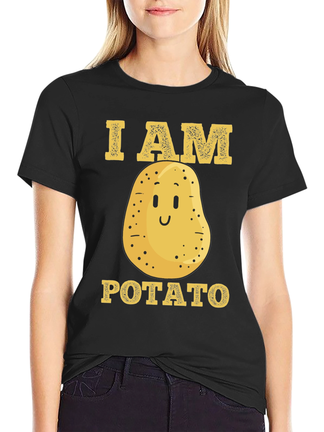 I Am Potato Graphic Tee - Funny Unisex T-Shirt