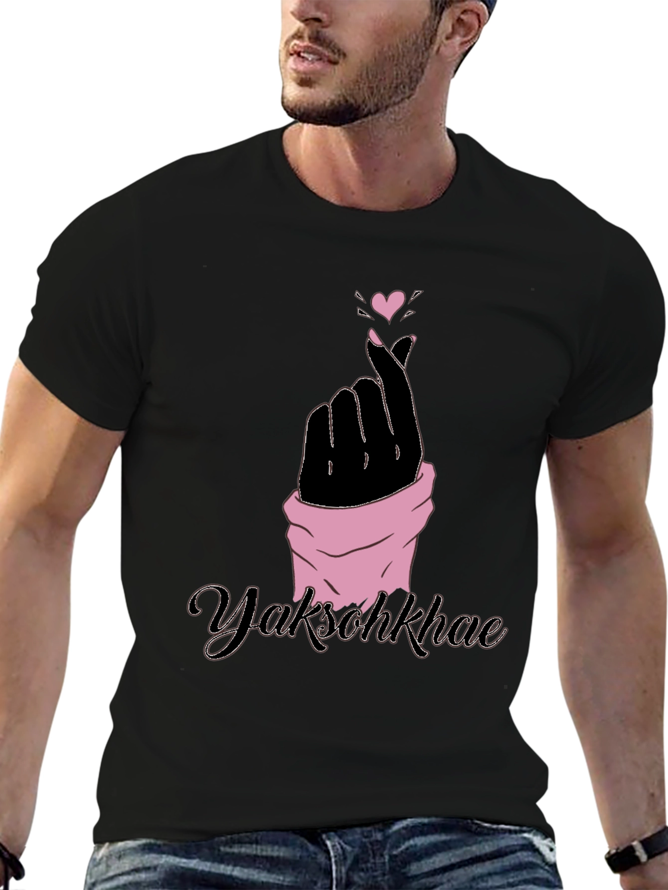 Finger Heart Yaksohkhae Graphic T-Shirt