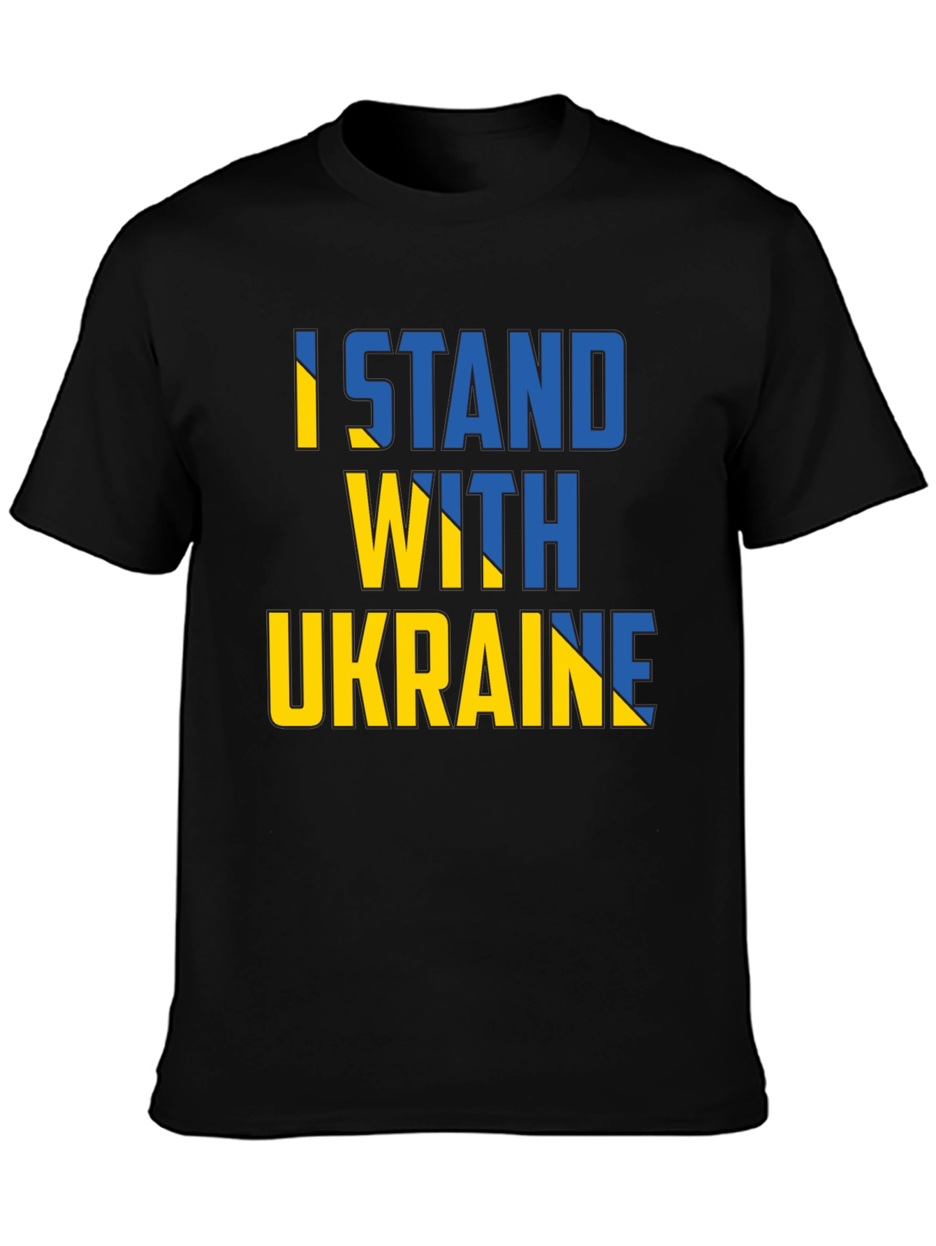 I Stand With Ukraine Support T-Shirt