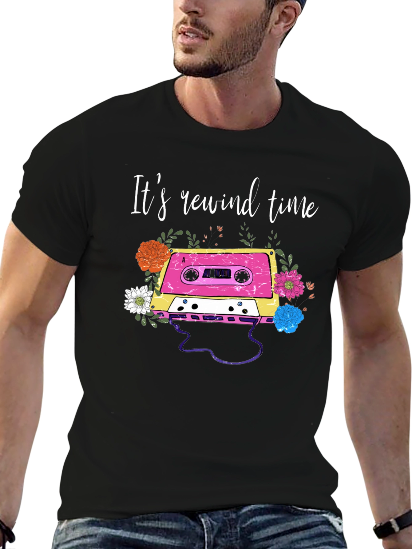 Its Rewind Time Graphic Tee